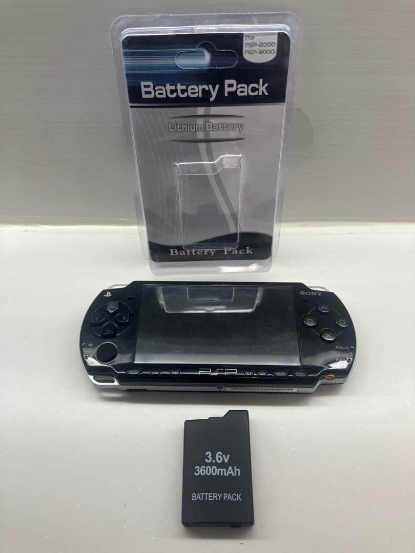 PSP Psp-2000 Black Body 3600Mah Battery Japan