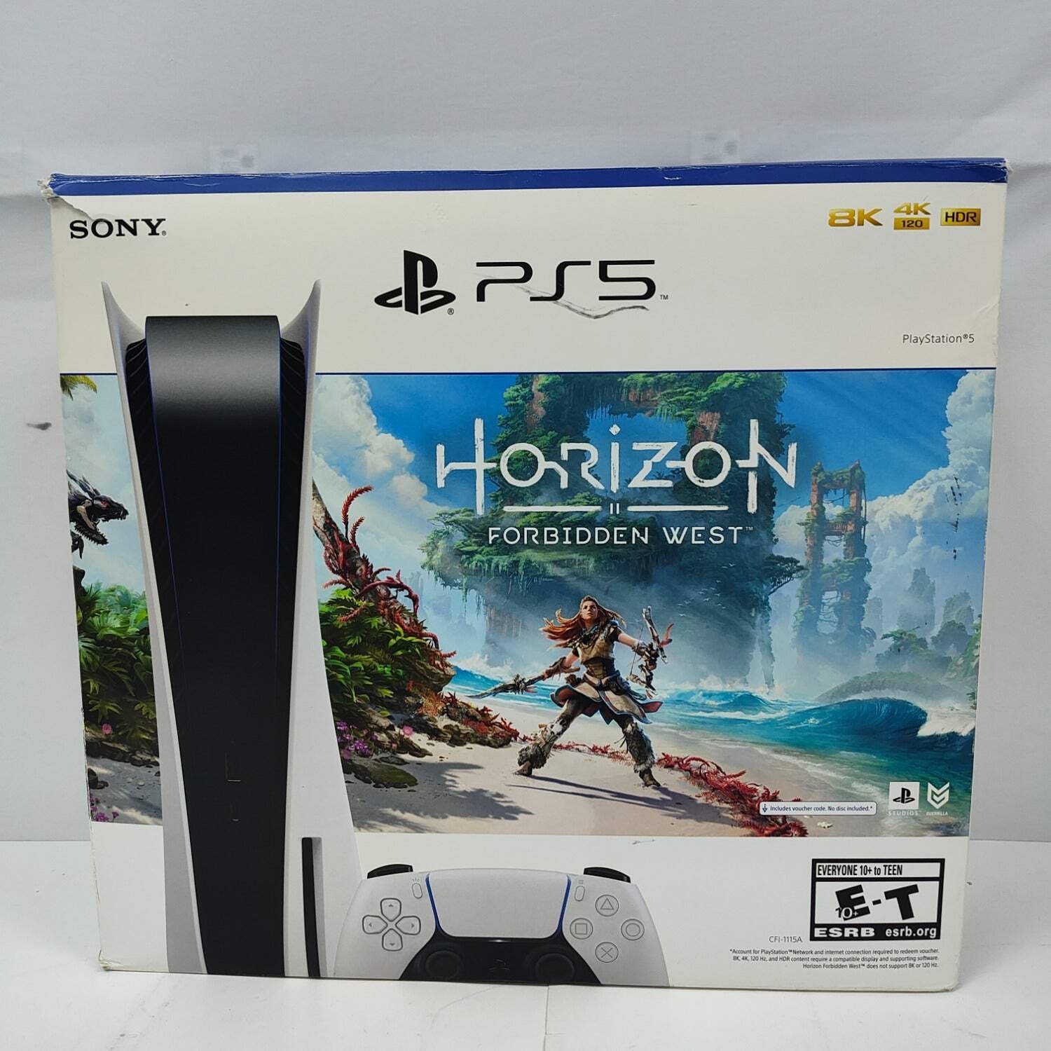 Sony PlayStation 5 Disc PS5 825GB White Console Gaming System CFI-1015A