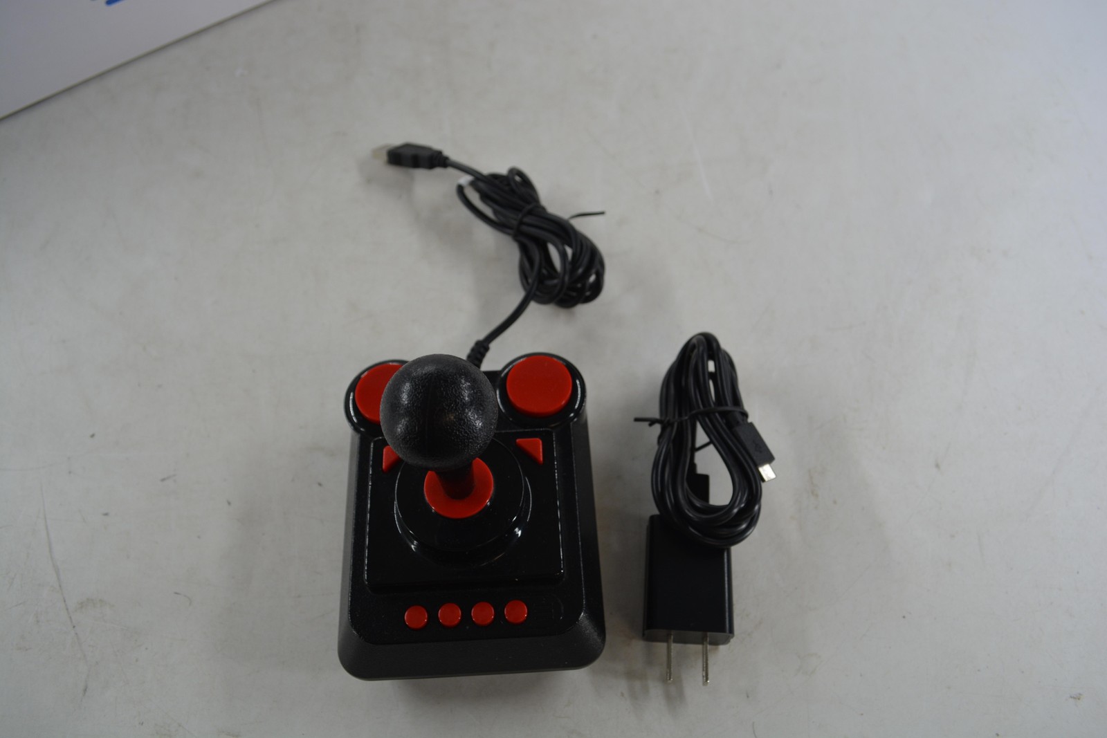 Retro Games THE C64 Beige Microconsole HDMI W/ Joystick AC Adapter System