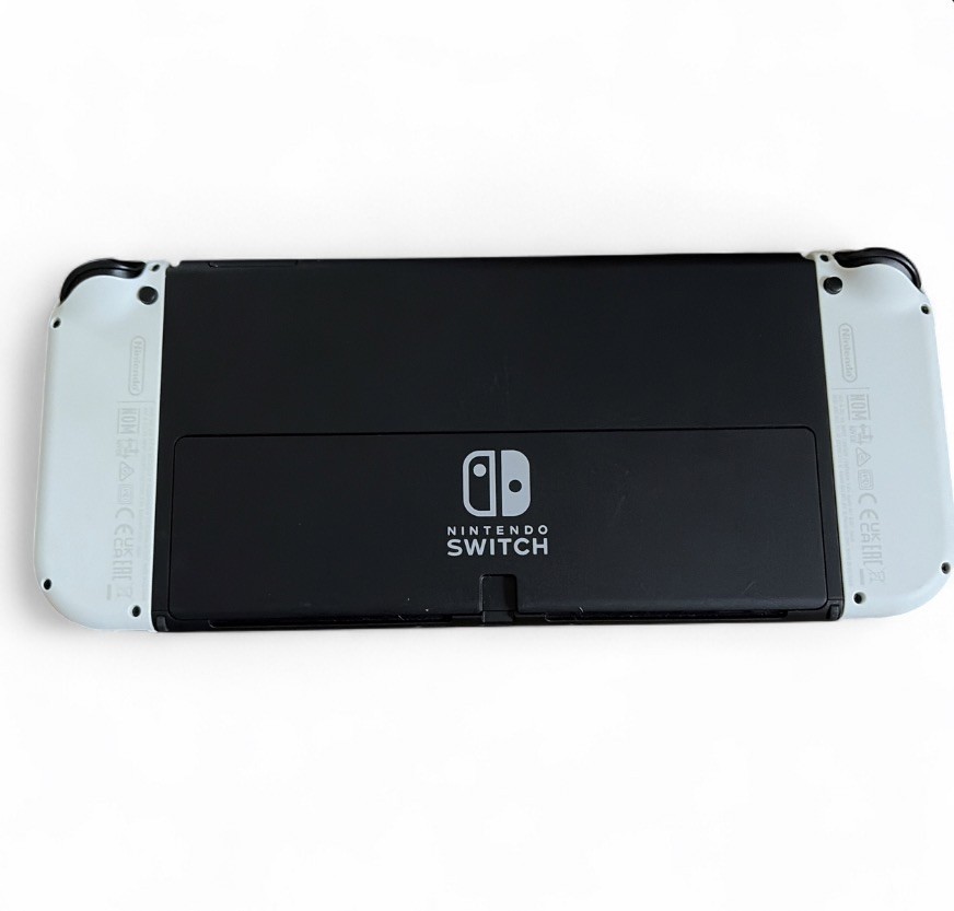 Nintendo Switch OLED Model 64GB White Handheld Console – Excellent Used Complete