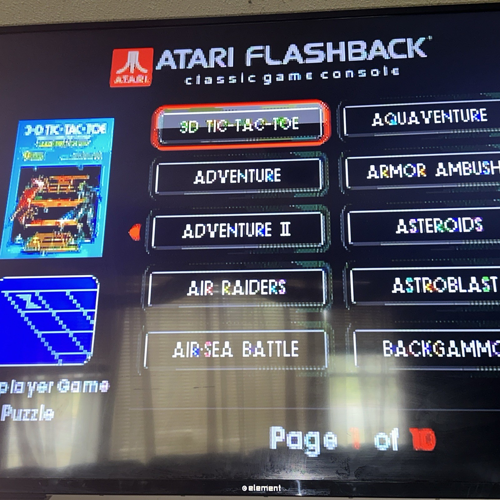 Atari Flashback 5 Classic Game Console Tested Working w/ Joystick 92 Games