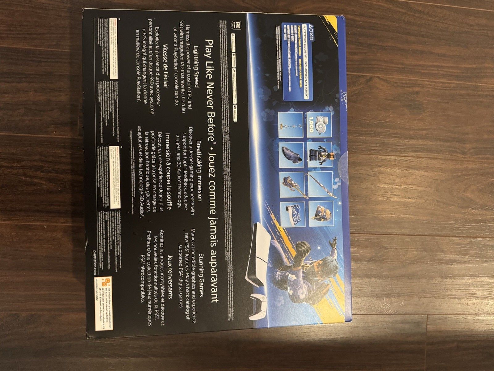 Sony PS5 Digital Edition Fortnite Bundle 825GB 4K HDR White CFI-2115