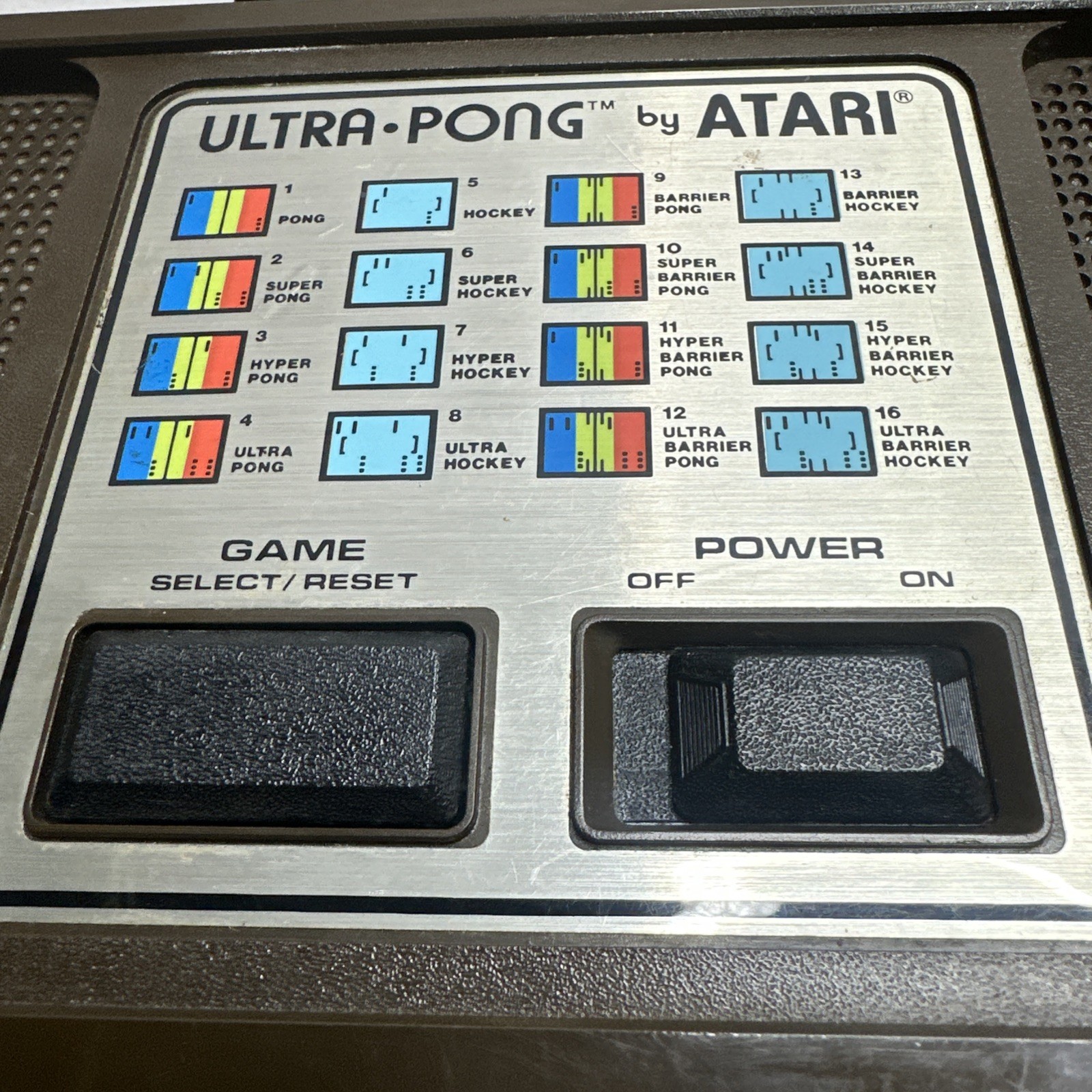 Atari C-402 Console + 4 Paddles Bundle Branded For Repair
