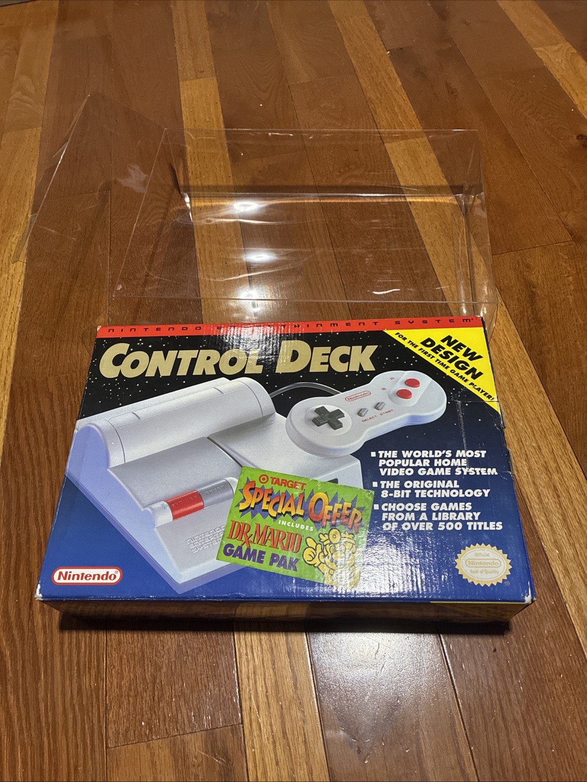 Nintendo NES Top Loader DR MARIO Sticker BUNDLE Set Cib *1996 TARGET EXCLUSIVE*