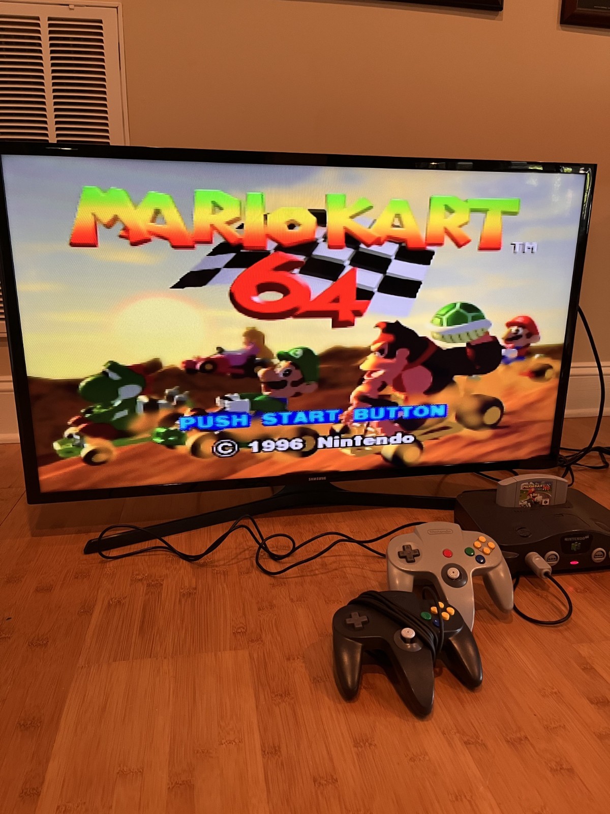 Nintendo 64 Console – 2 Controllers + Rumble, Transfer & Jumper Paks – See Below
