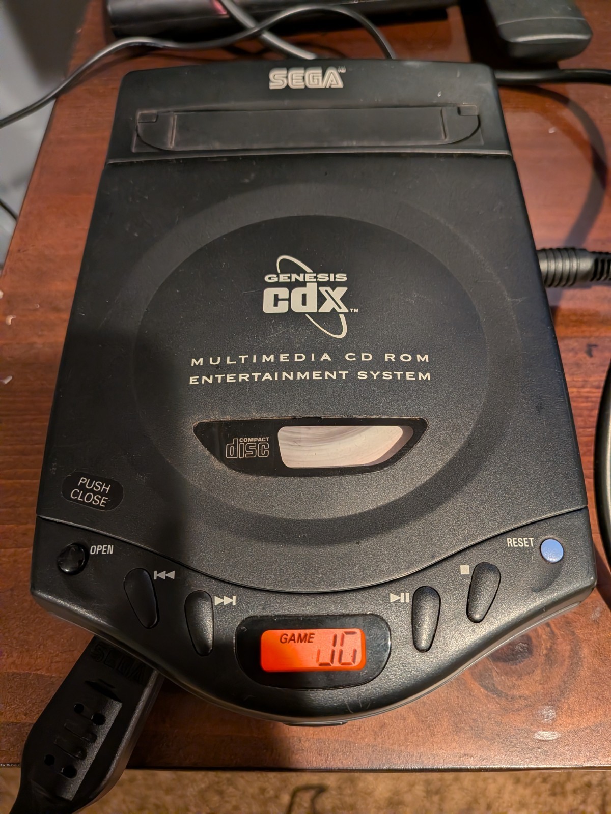 Sega Genesis CDX Console BUNDLE – RECAPPED – READ DESC!