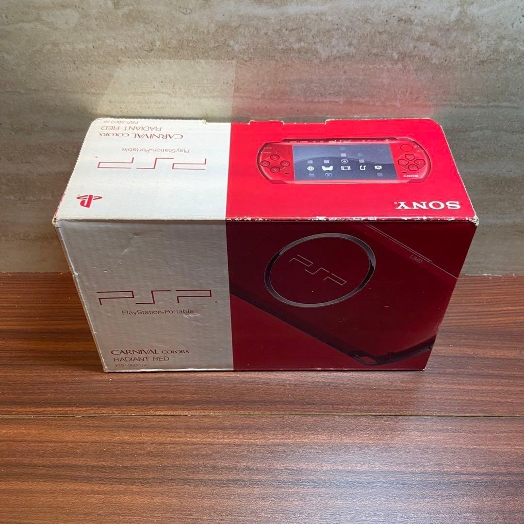 PSP 3000 Console, Radiant Red 5622 From Japan
