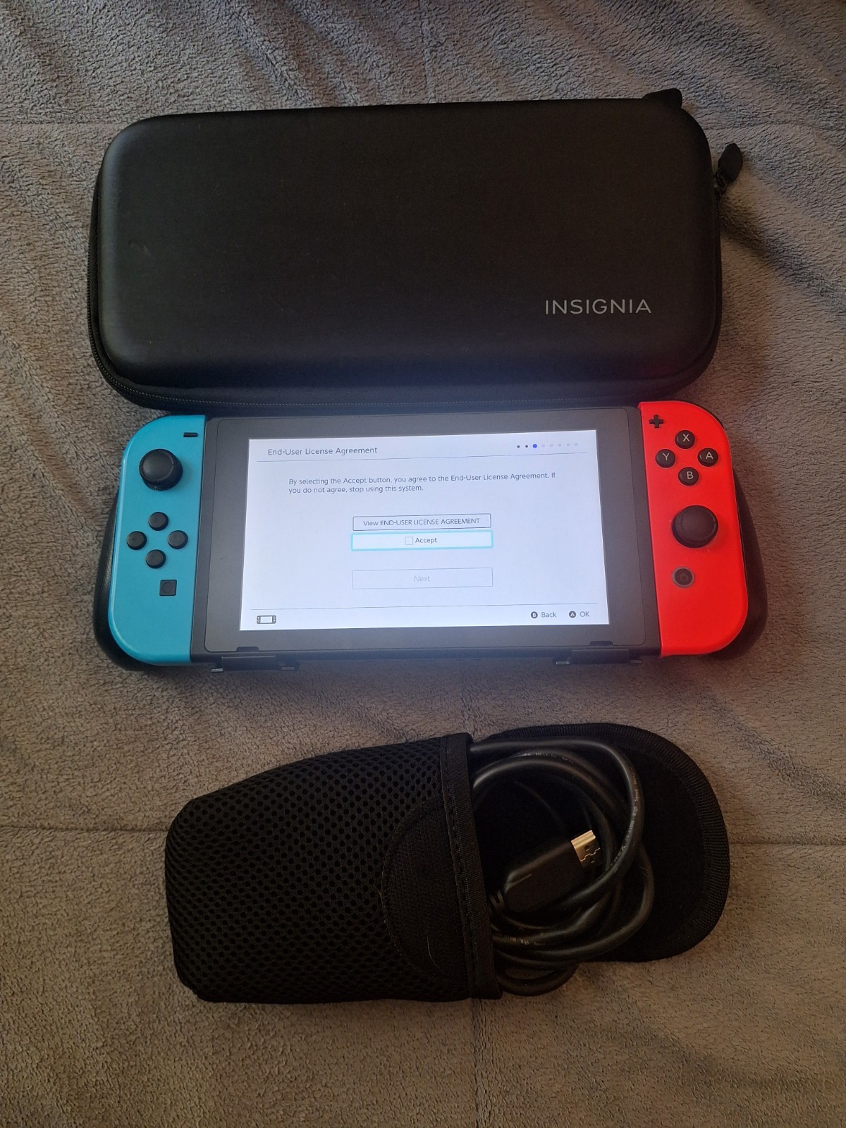 Nintendo Switch 32GB Handheld Console – Neon Red/Neon Blue
