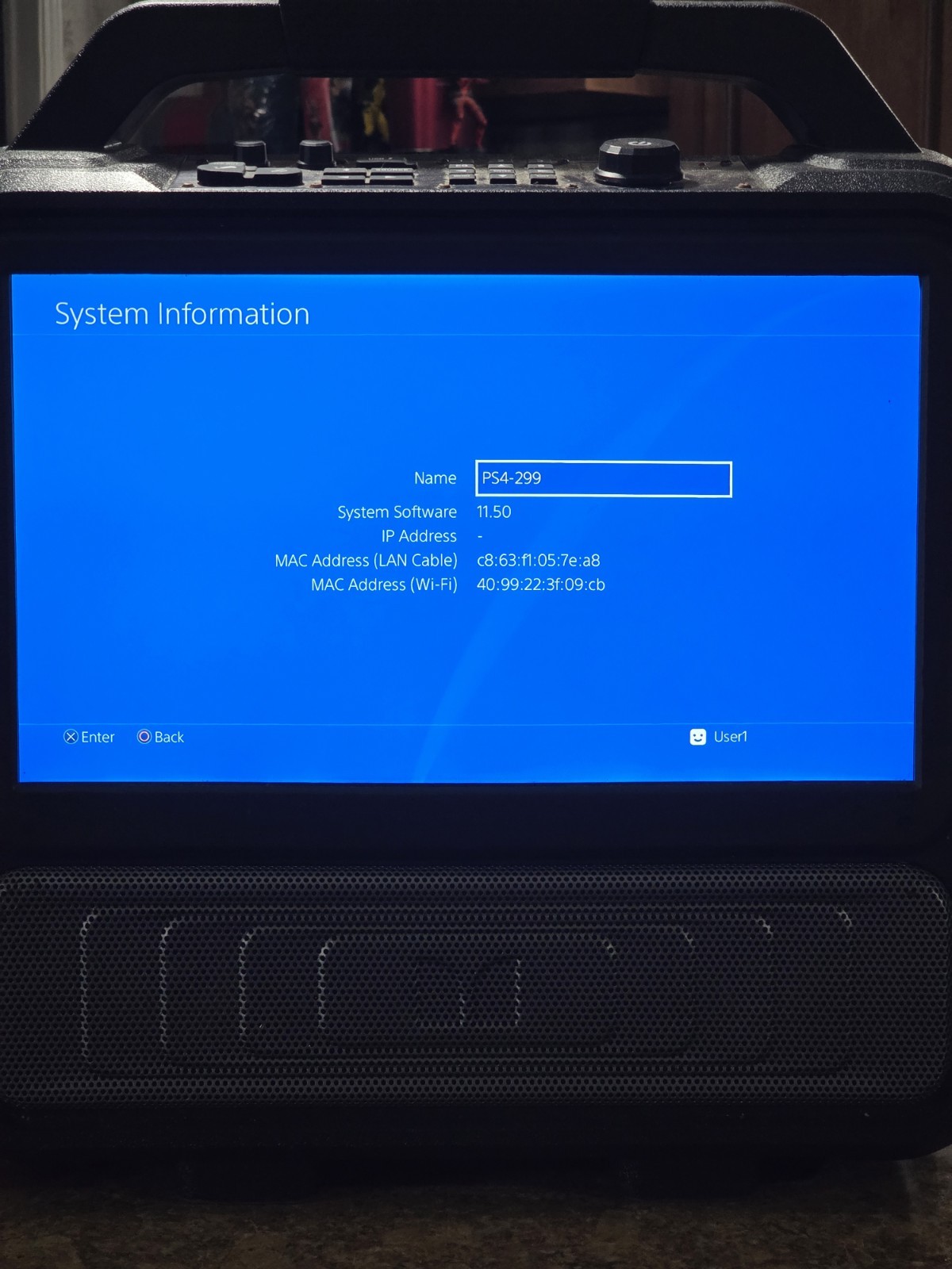 Sony PS4 Slim 1TB Console W/ Controller Cords CUH-2115B Tested Working READ