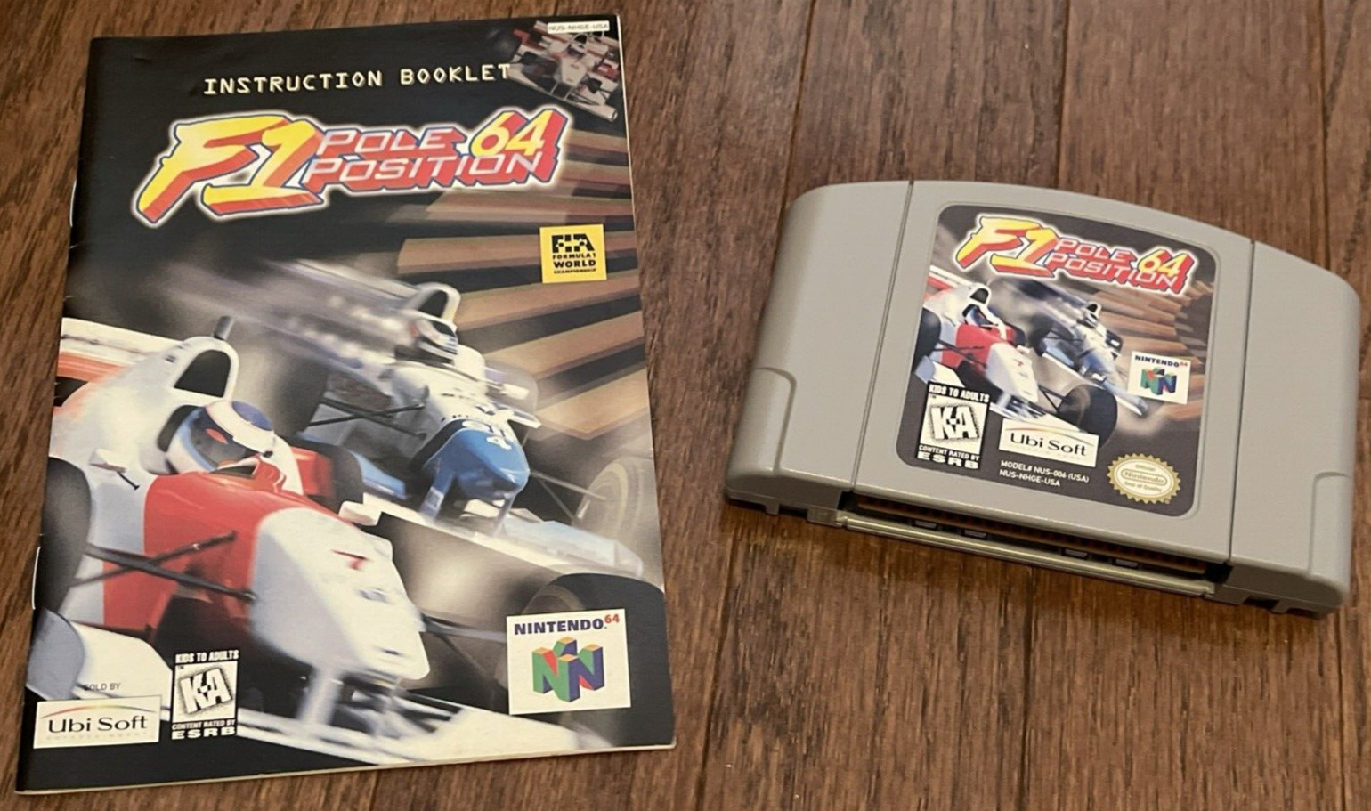 8 Nintendo 64 N64 Games: F1,Top Gear,Wave,Gretsky,Wave,Cruisin,Star Wars,Etc.