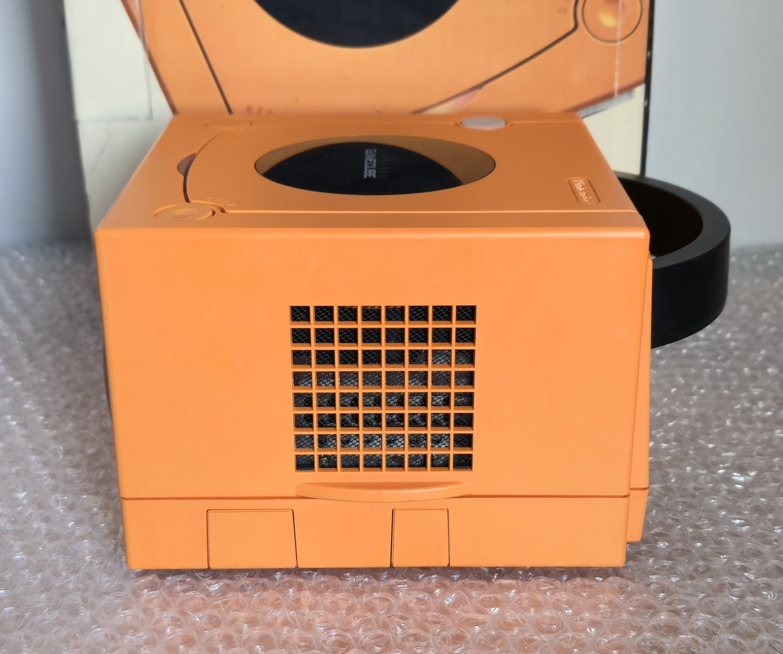 Korean Orange Nintendo Gamecube Console Boxed Rare Korea Version NGC