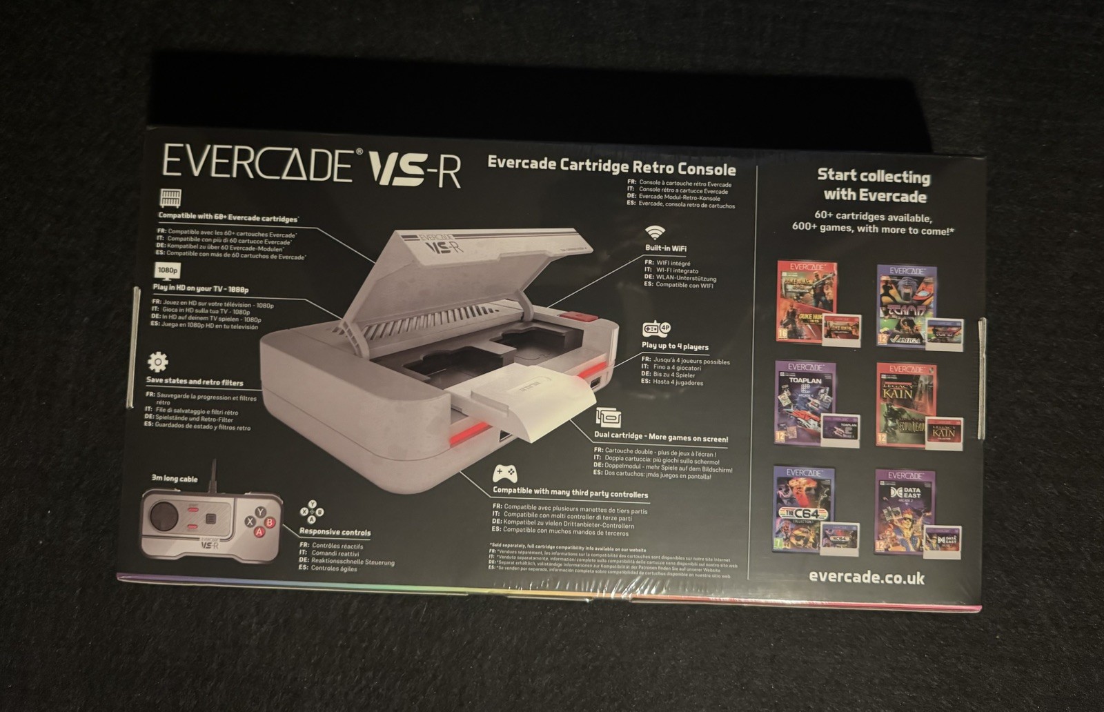 BLAZE EVERCADE ALPHA MEGA MAN™ BARTOP ARCADE RETRO MACHINE + CONSOLE + 26 GAMES