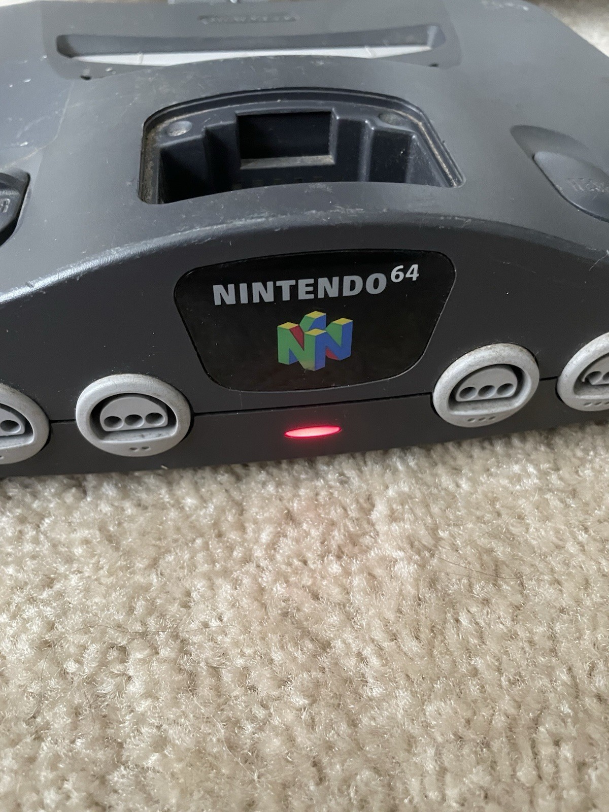 Nintendo 64 Console N64 System NUS-001(USA) Console Only For parts Not Working