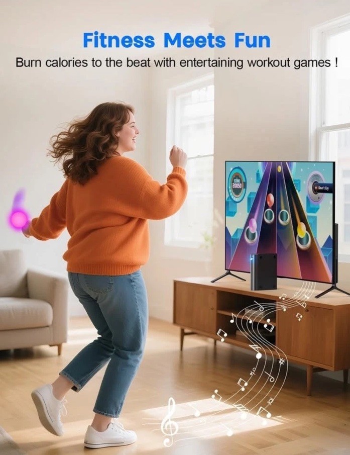 AR Motion Gaming Console Plug & Play Video Game System Kids & Family