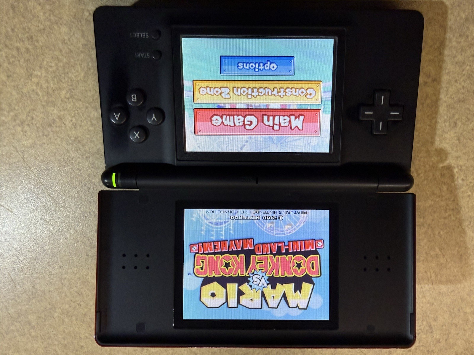 Nintendo DS Lite Handheld Console – Crimson Red/Black (Japan) Region Free