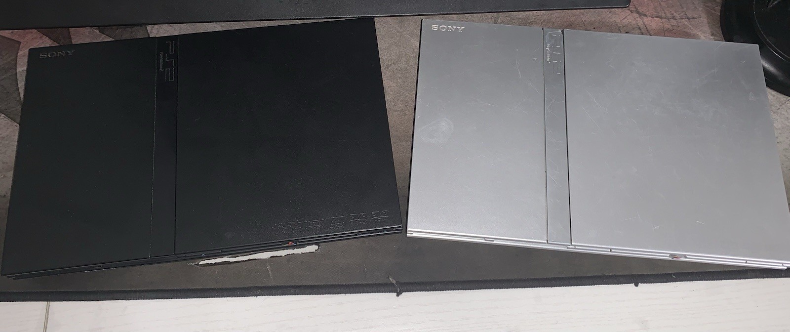 Sony PlayStation 2 Black And White BUNDLE *READ DESCRIPTION*