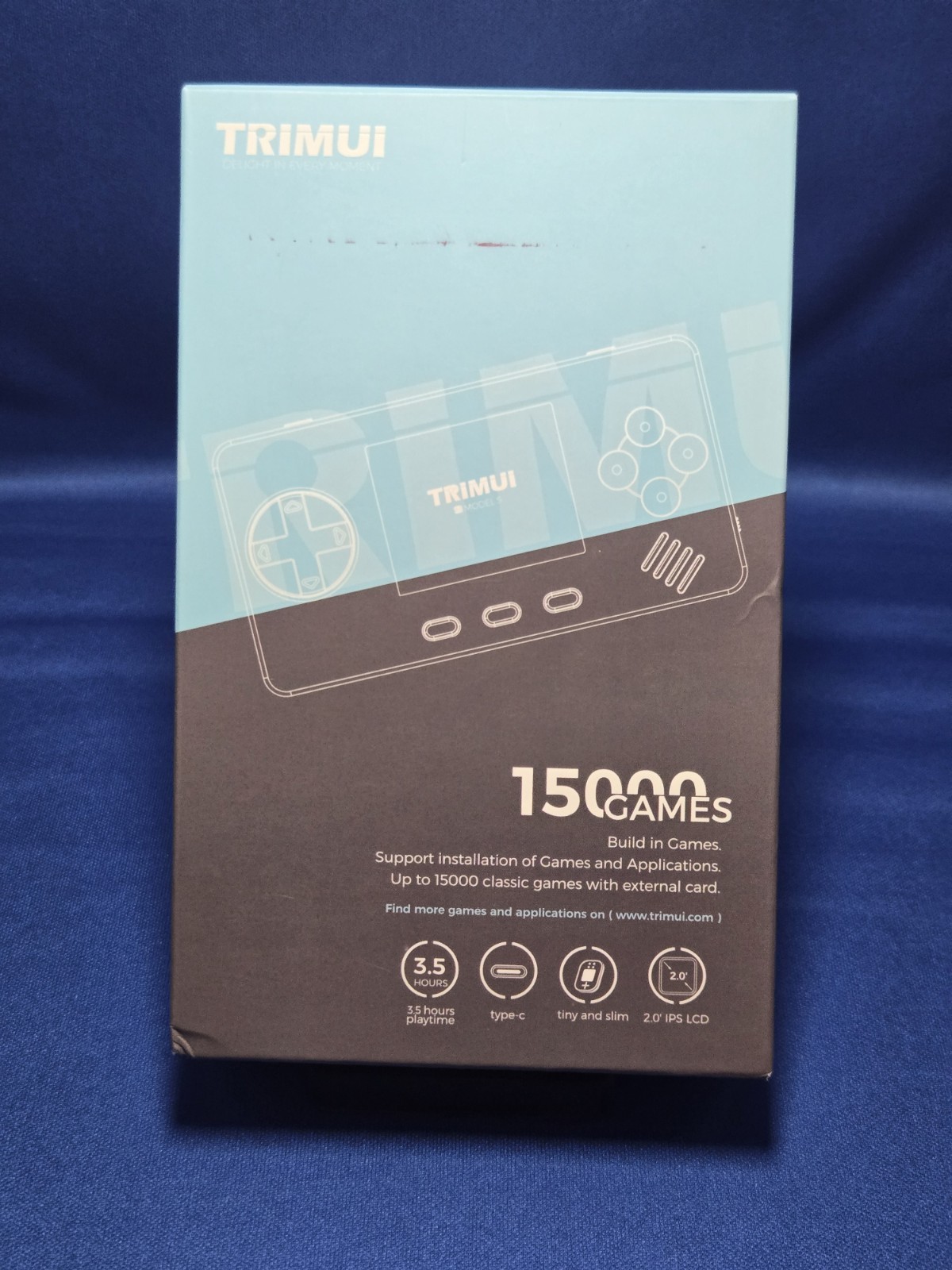 Trimui Model S Pocket Games Player – POWKIDDY A66 – Minui OS 32GB Micro SD