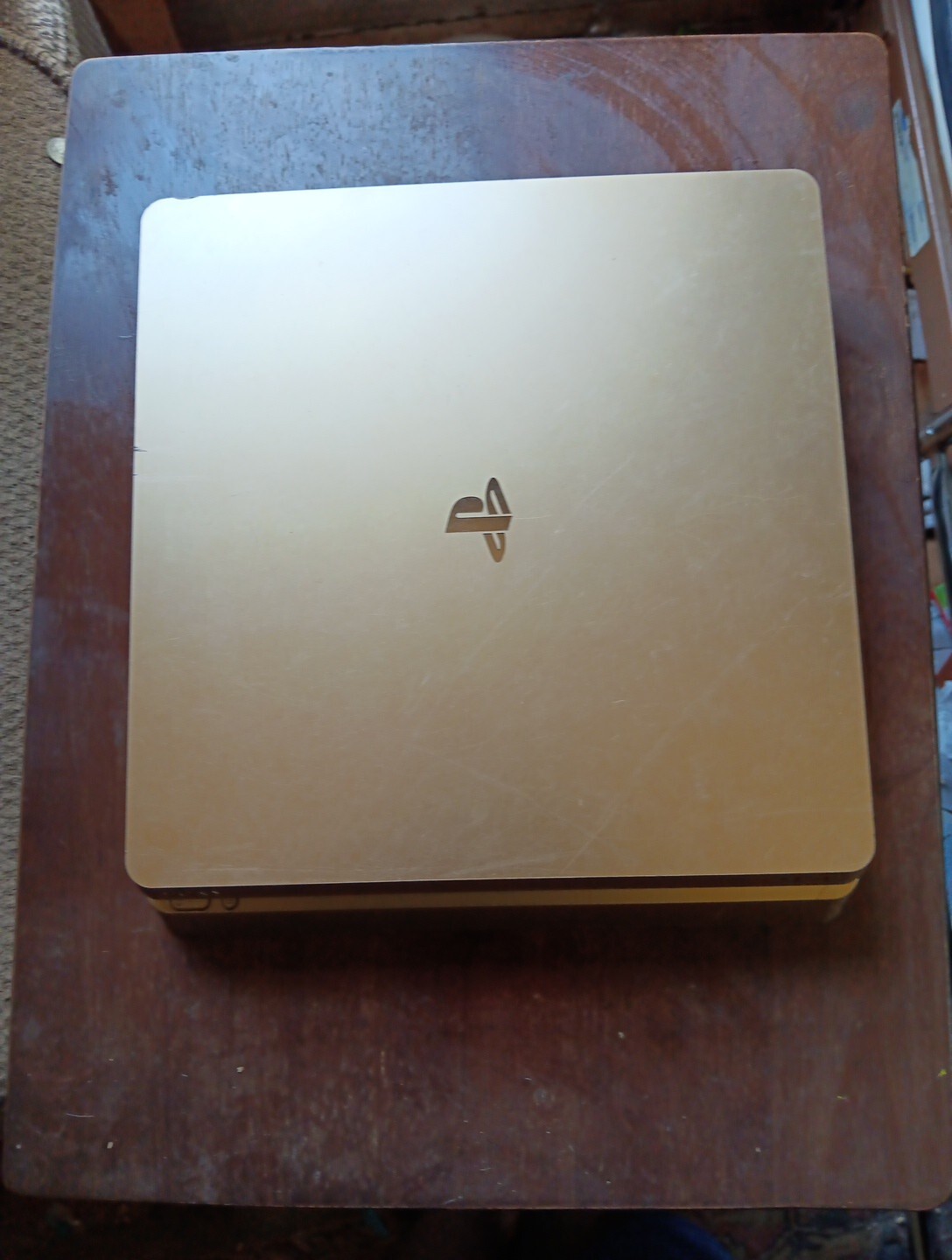 Sony 3002191 PlayStation 4 Slim Limited Edition 1TB Gaming Console – Gold