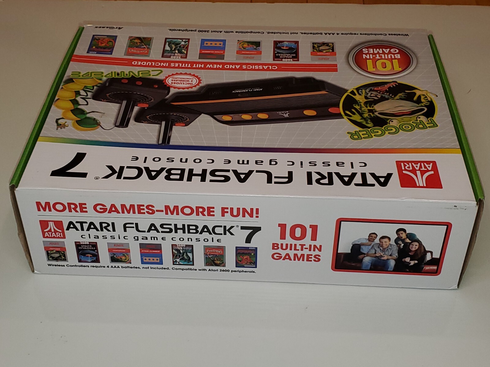 Vintage ATARI 2600 Flashback 7 Mini Classic Video Game System 101 Games Frogger
