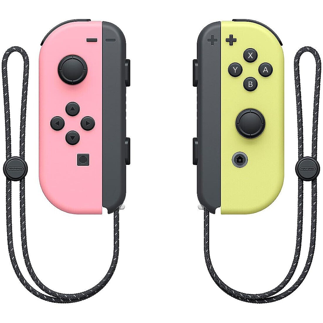 Joy-Con (L)/(R) – Nintendo Switch – Pastel Pink/Pastel Yellow Official New!