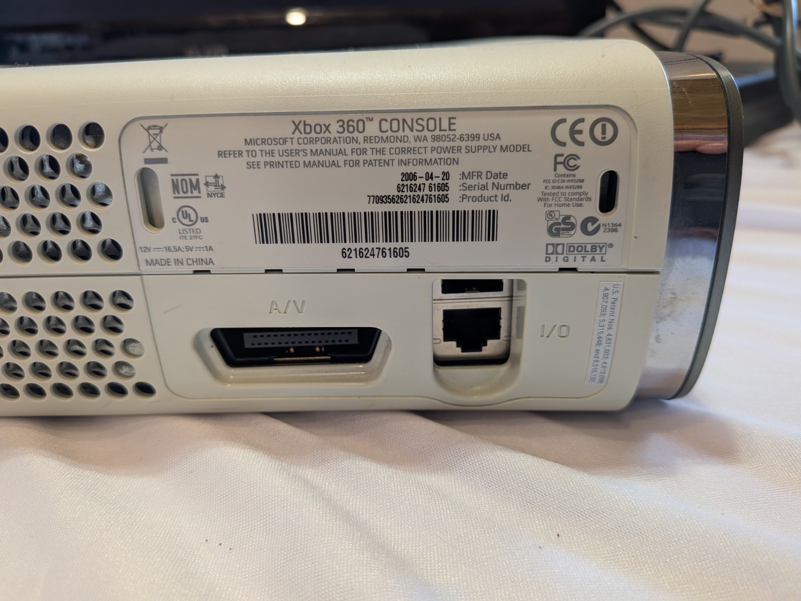 Microsoft Xbox 360 Console with Blades dashboard (2006 Xenon Motherboard) Tested