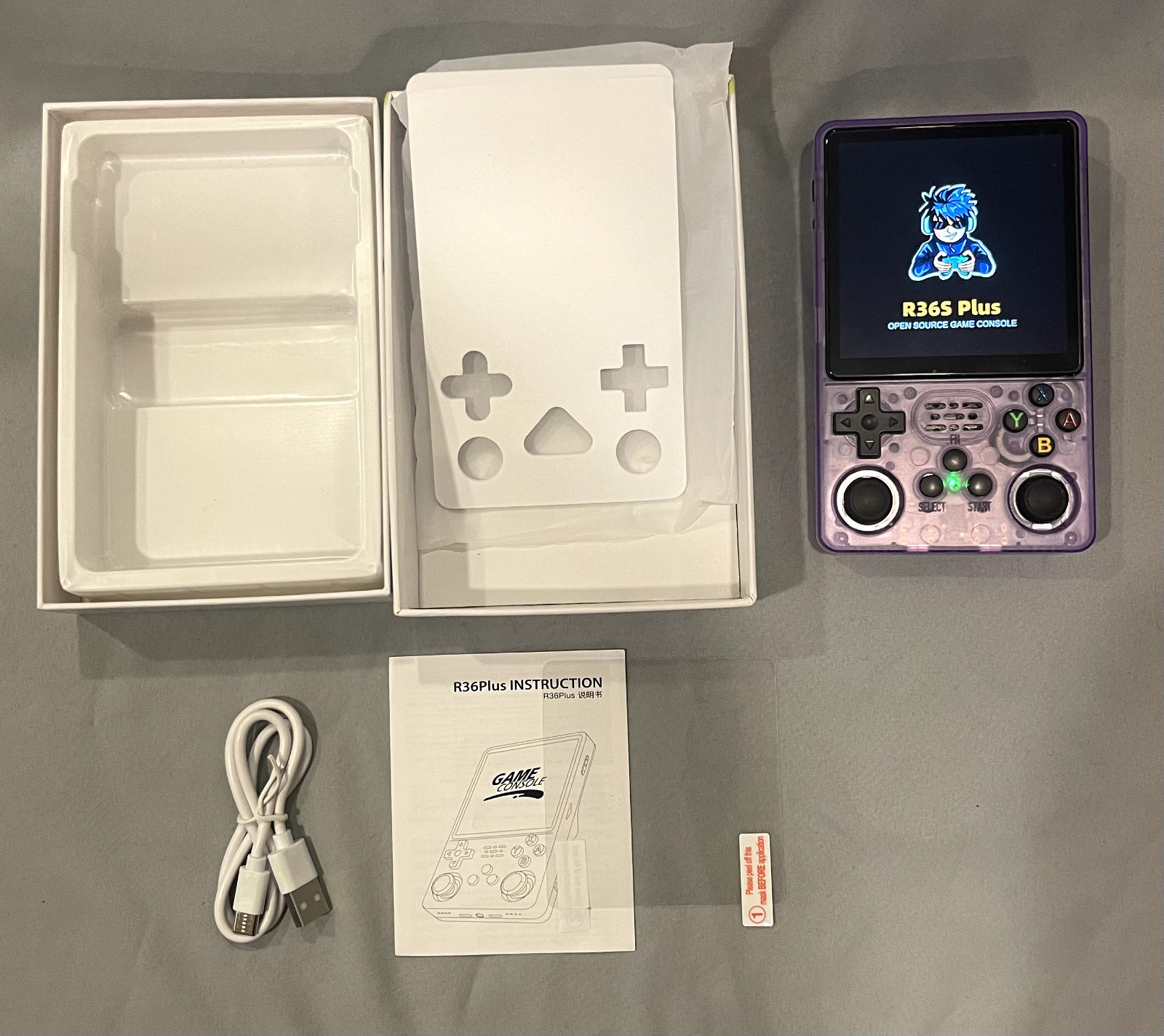 Retro Handheld Gaming Console – 4″ Display (+10 Simulators)