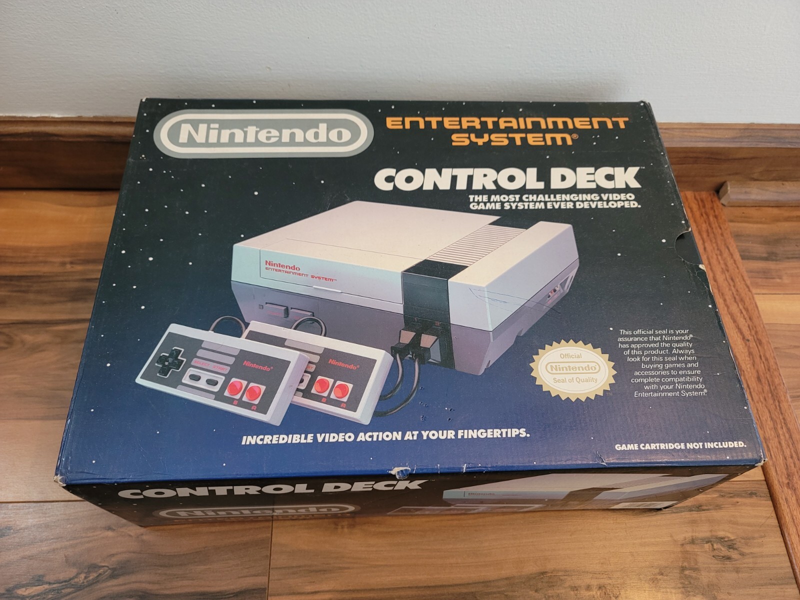 Nintendo NES Control Deck System Console CIB Complete In Box Great Shape 8