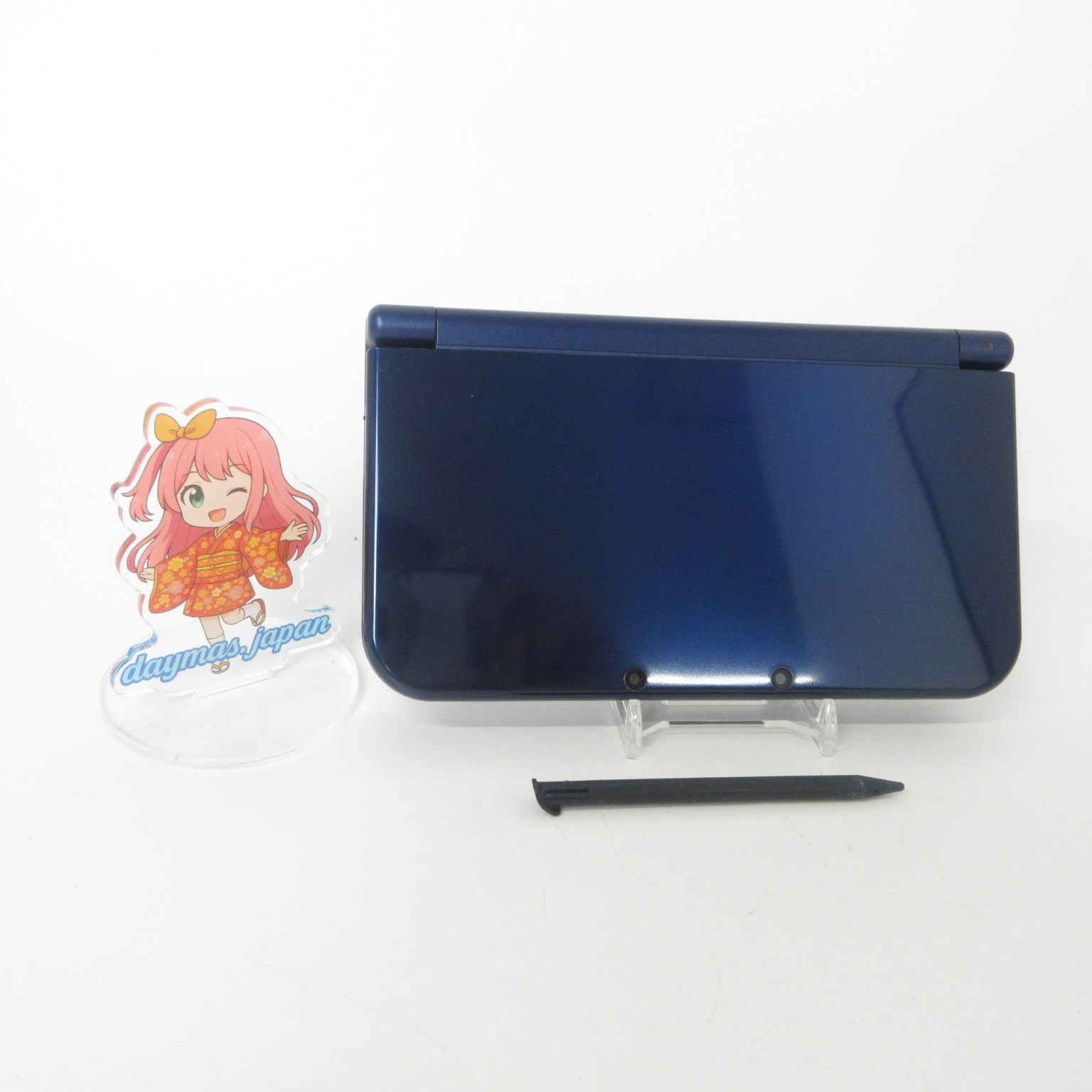 【Excellent】DUAL IPS Nintendo New 3DS LL XL Metallic Blue Console Only Japan Ver.