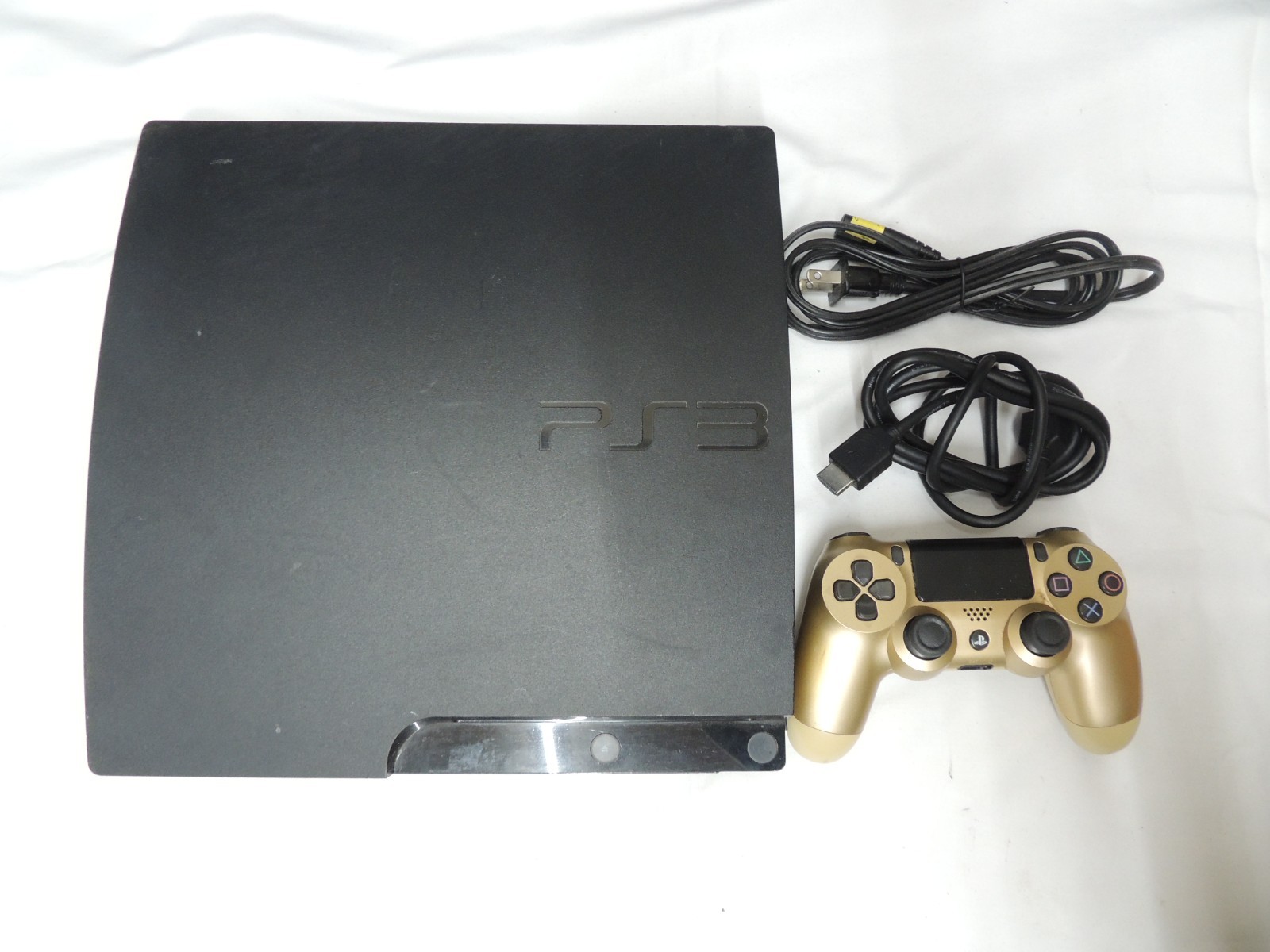 Sony PlayStation 3 PS3 Slim Console CECH-3001A + Controller 150 GB #4