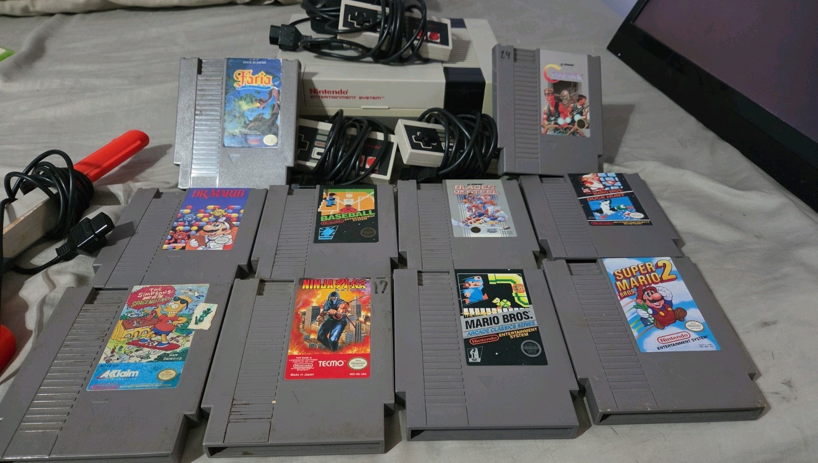 Untested Nintedo Nes bundle