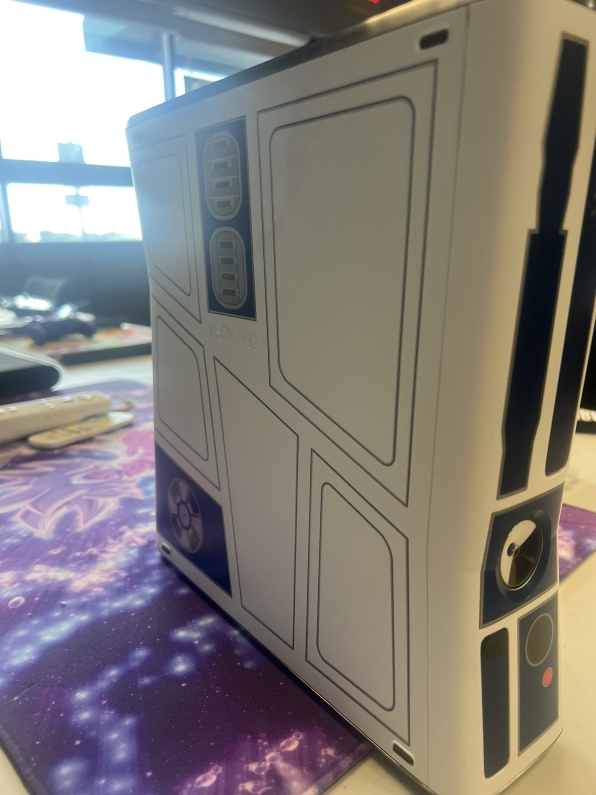 Microsoft Xbox 360 R2D2 Star Wars Limited Edition Console TESTED