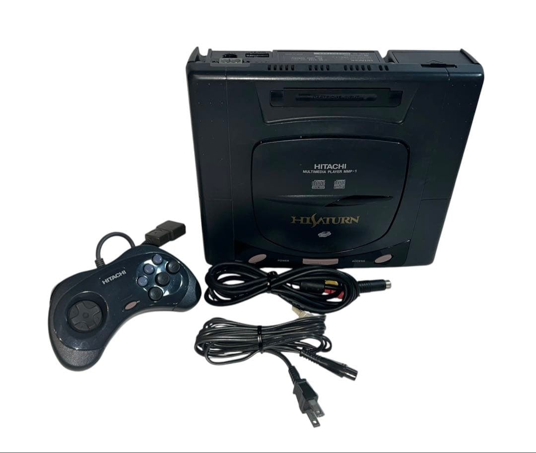 Sega Saturn HITACHI Hi-Saturn Console NTSC-J Japan Working Collector s2067M