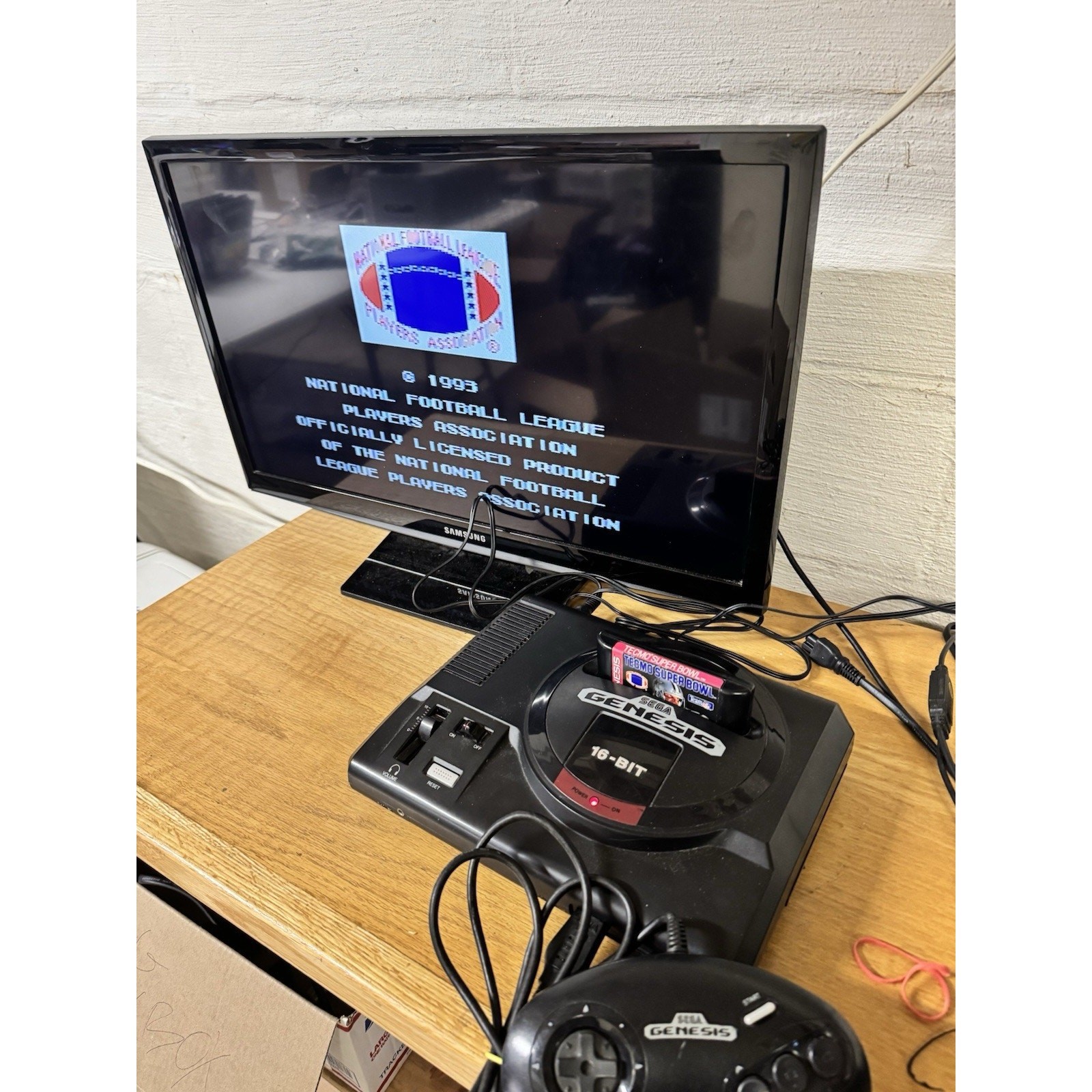 Sega Genesis Model 1601 Gen 1 Console System Tested