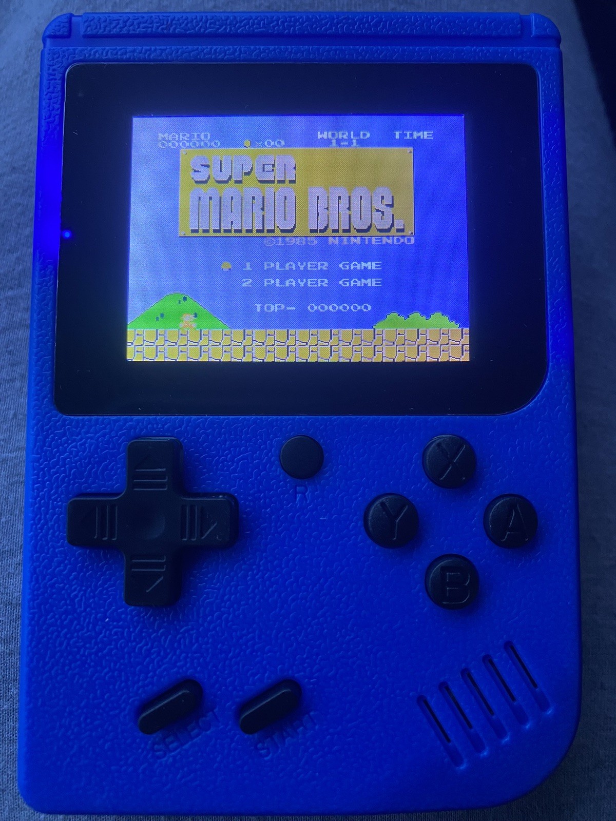 Retro Gameboy Style Handheld 400 Built in Classic Games **super Mario Brothers**