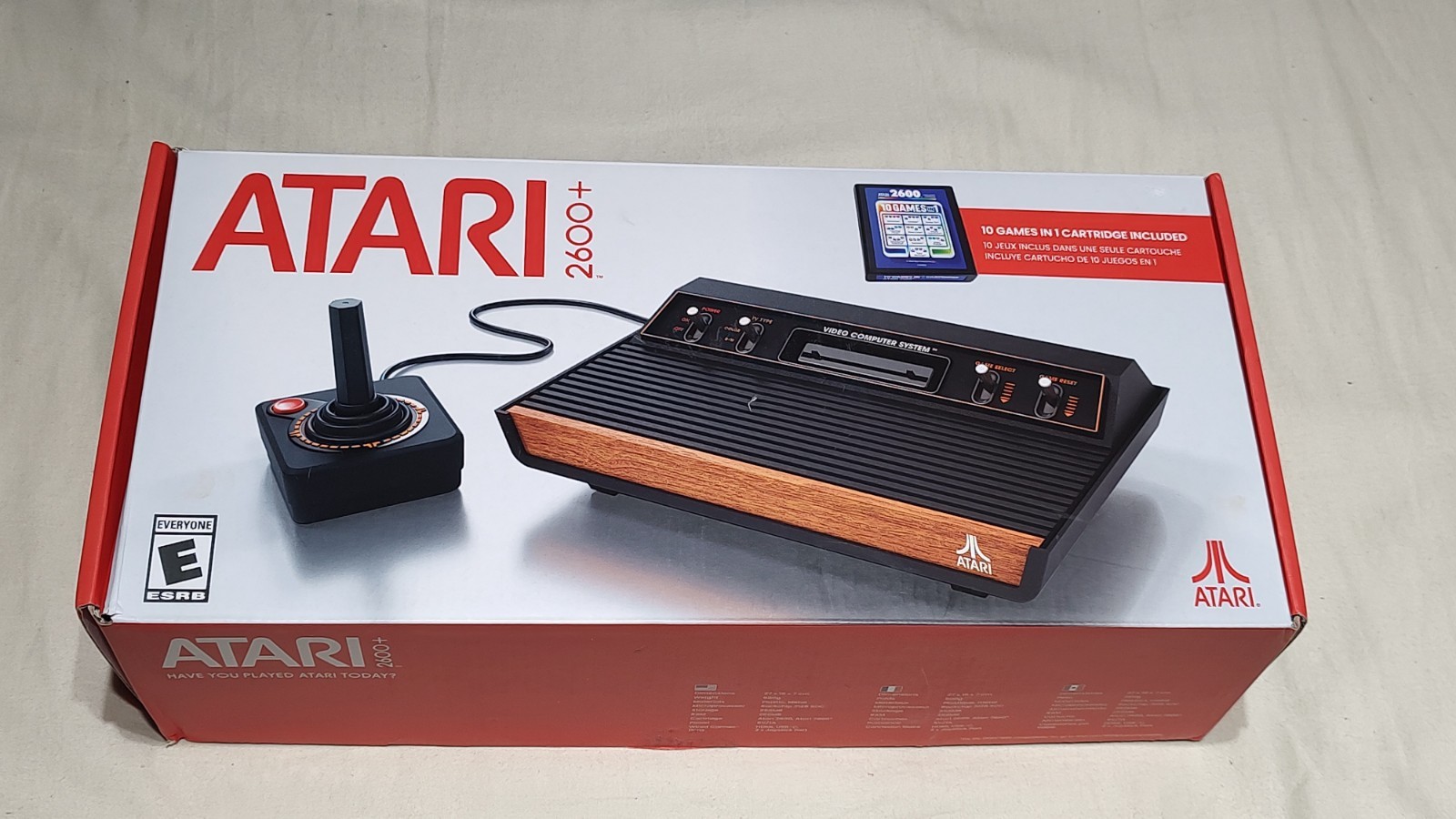 Atari 2600+ Plus HDMI Console + 10 in 1 Game Cart Authentic Clean In Box 😎👍🎮