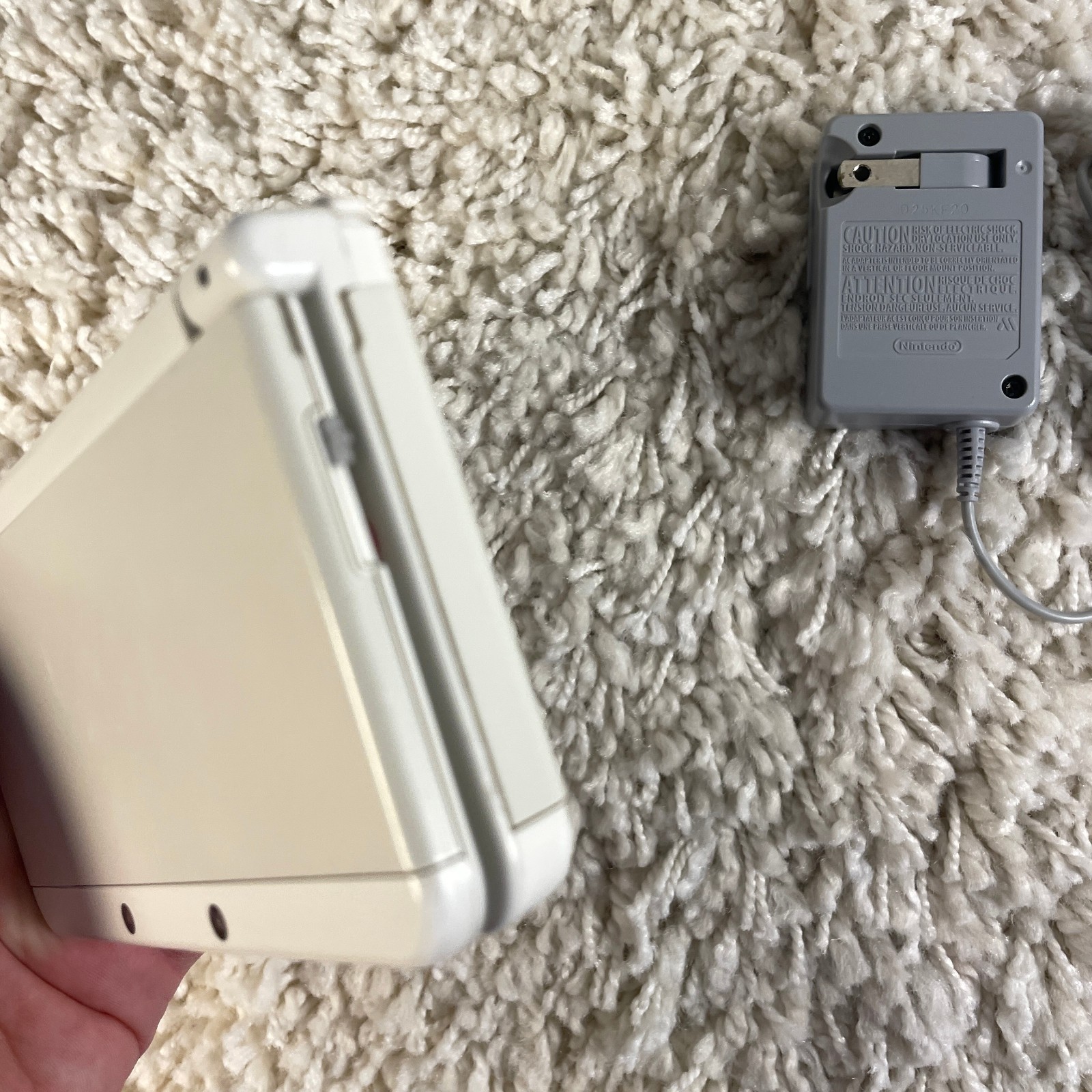 Nintendo “New” 3DS White Console System KTR-001 Tested