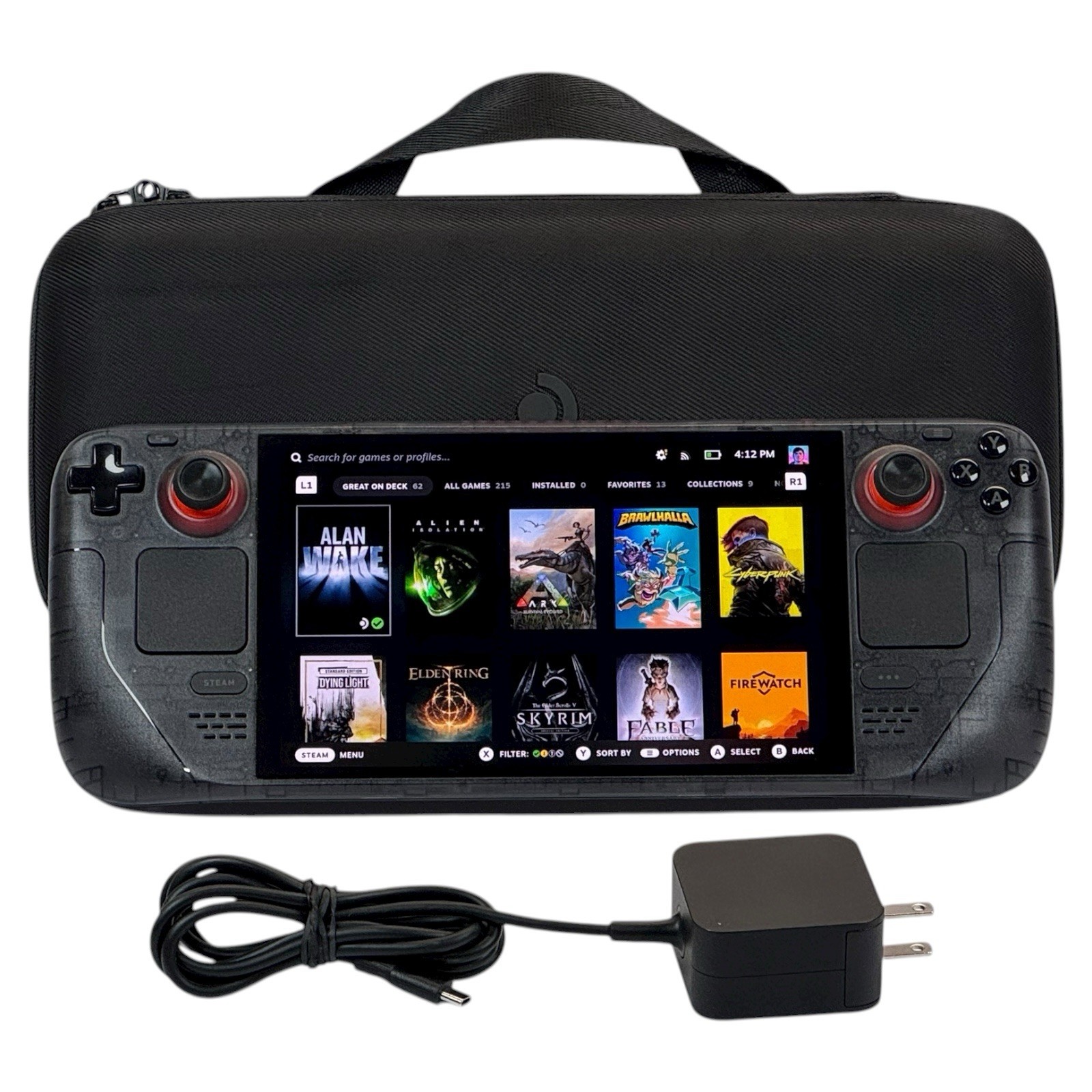 Valve Steam Deck OLED Limited Edition 1TB Smoky Translucent (1030) PC Handheld