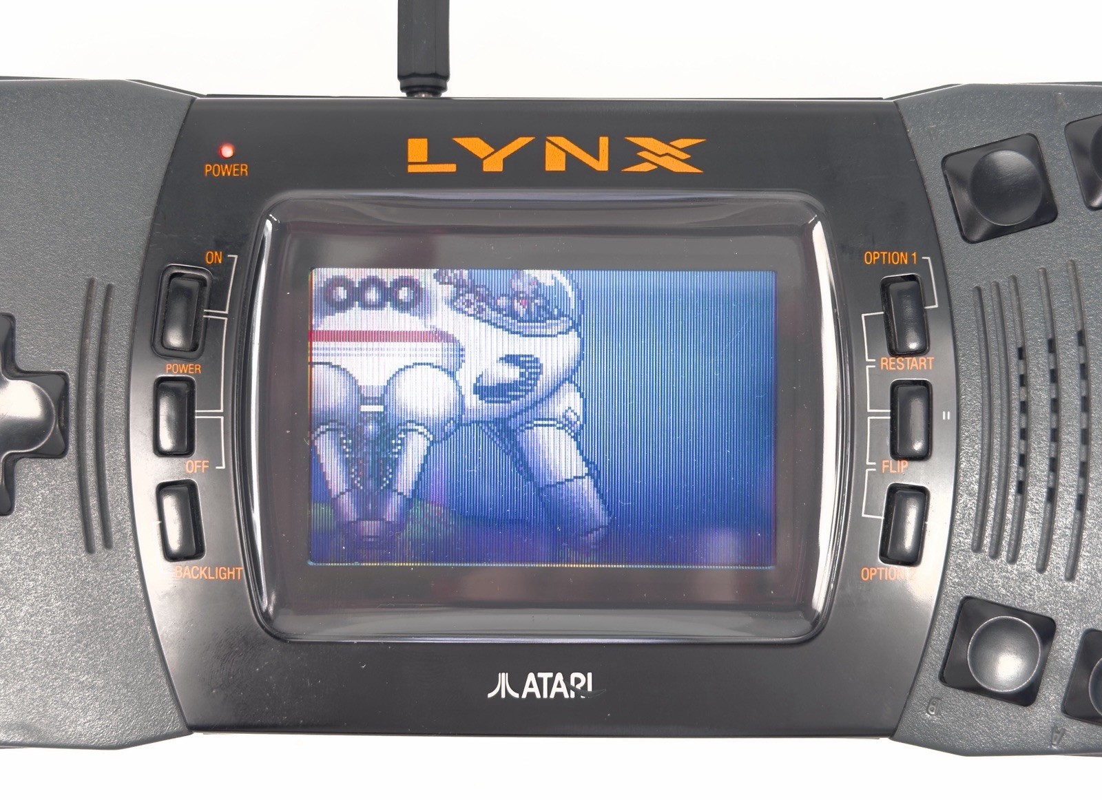Atari Lynx II Handheld System w/ Game Tested And Working