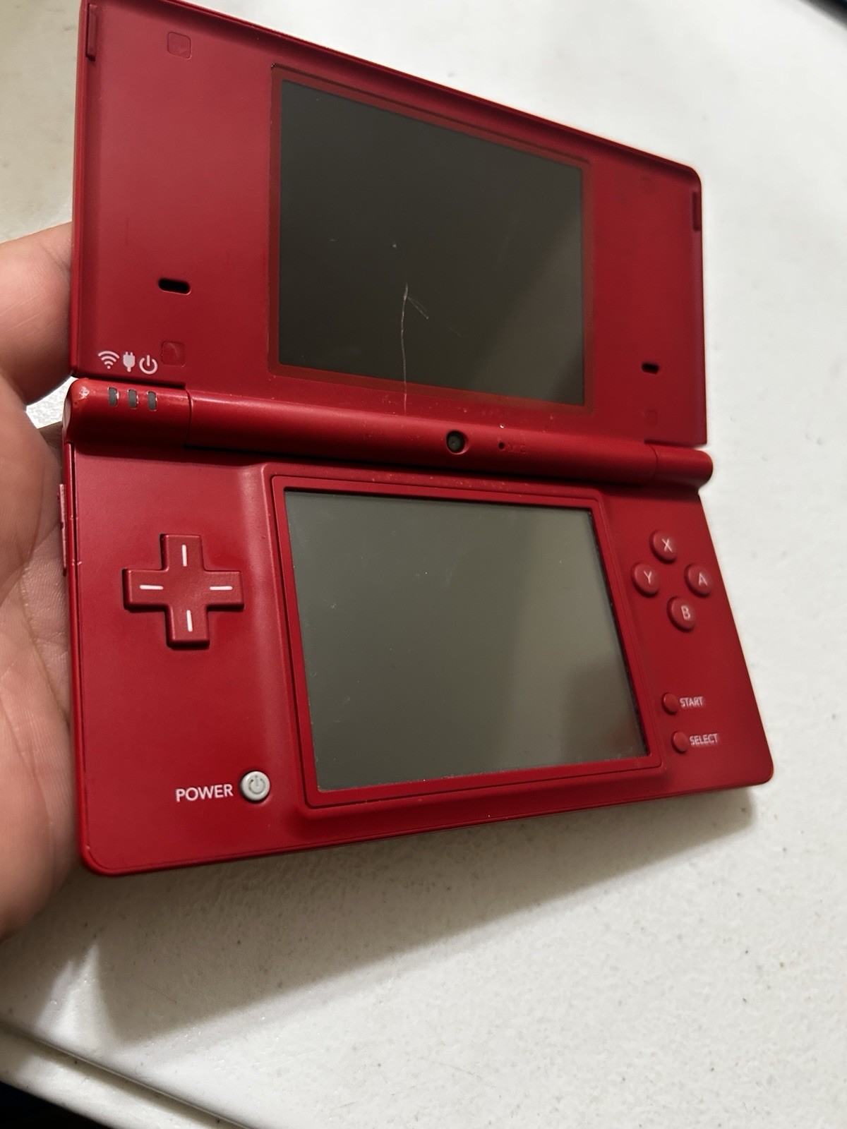 Nintendo DSi Red Handheld Console Tested Has Charger Look At Pics
