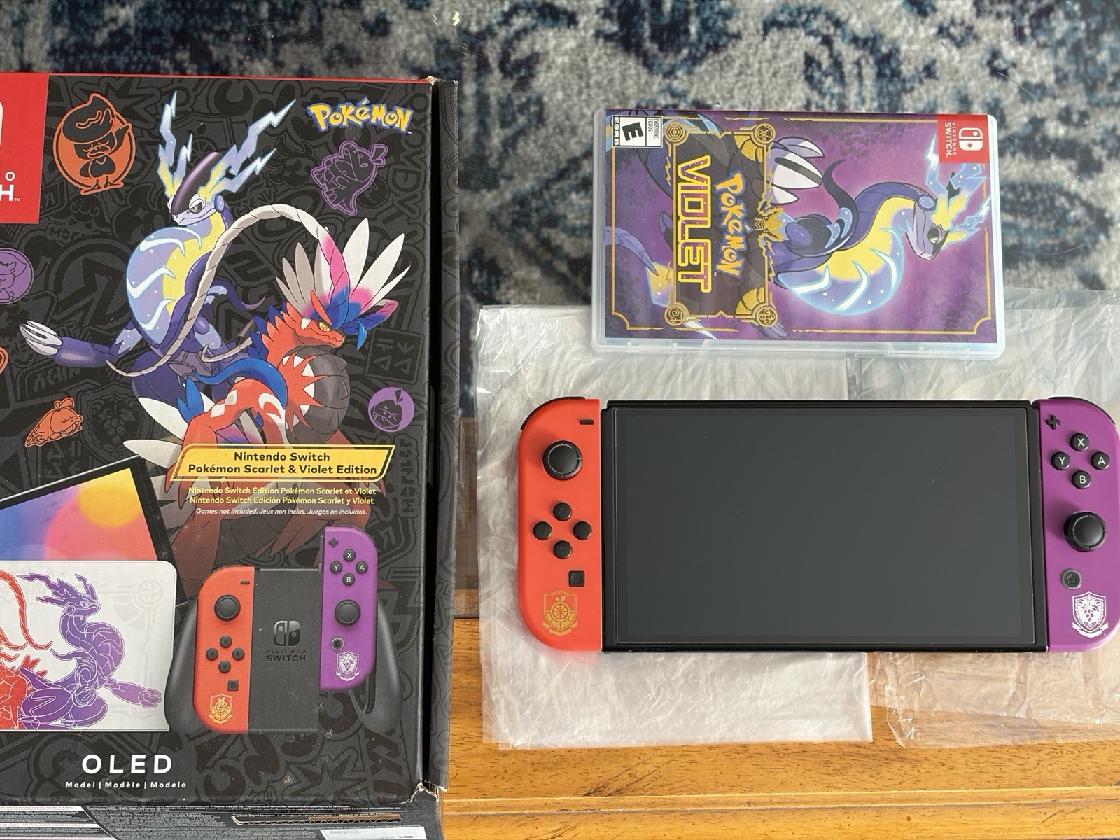 Nintendo Switch (OLED Model) HEG-001 Pokémon Scarlet & Violet Edition 64GB
