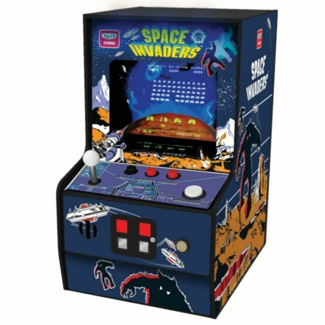 Taito My Arcade Space Invaders Retro Arcade Machine Micro Player Works Great