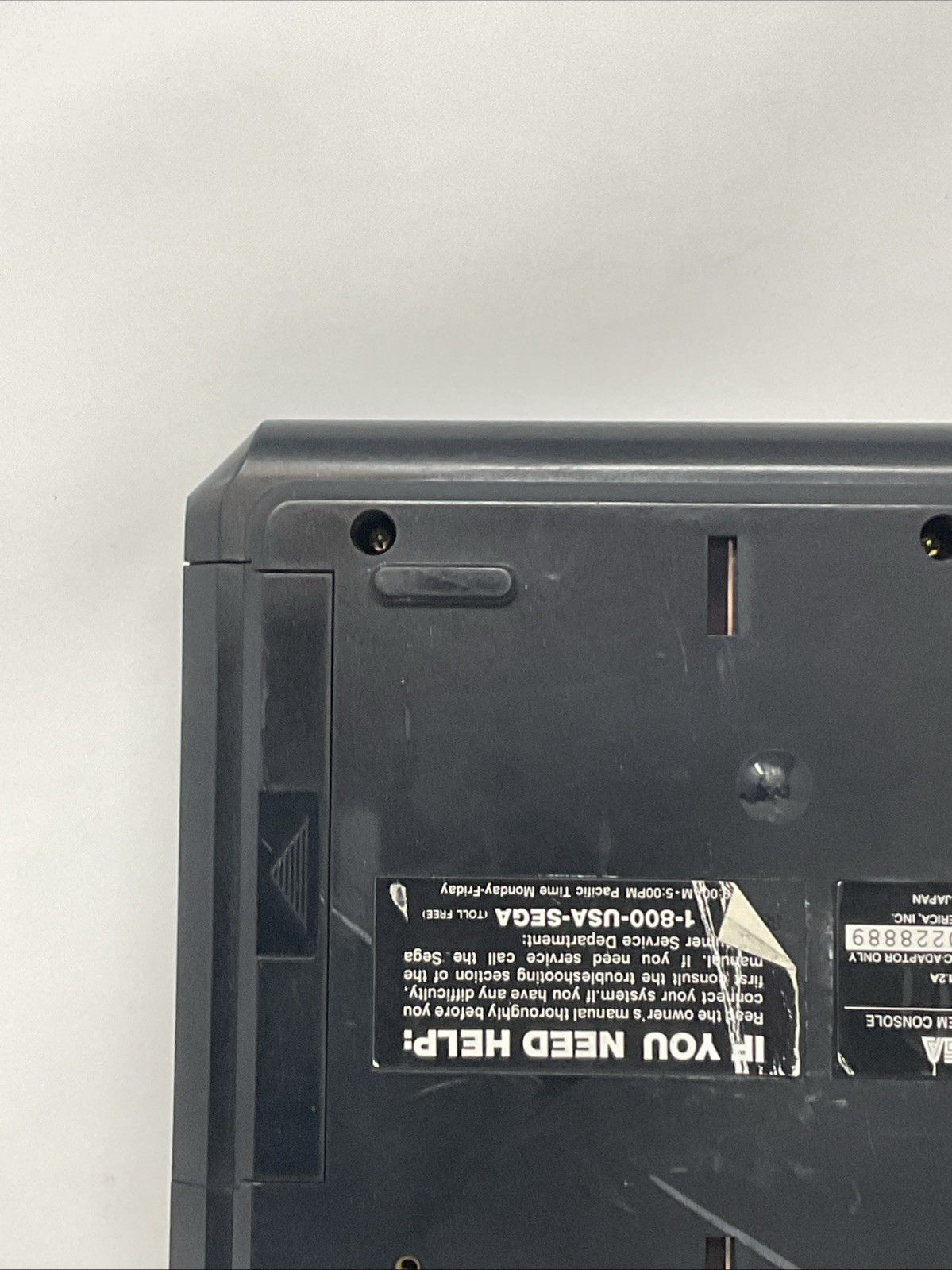 SEGA Genesis – Home Console – Black (MK-1601) – Tested – Working!