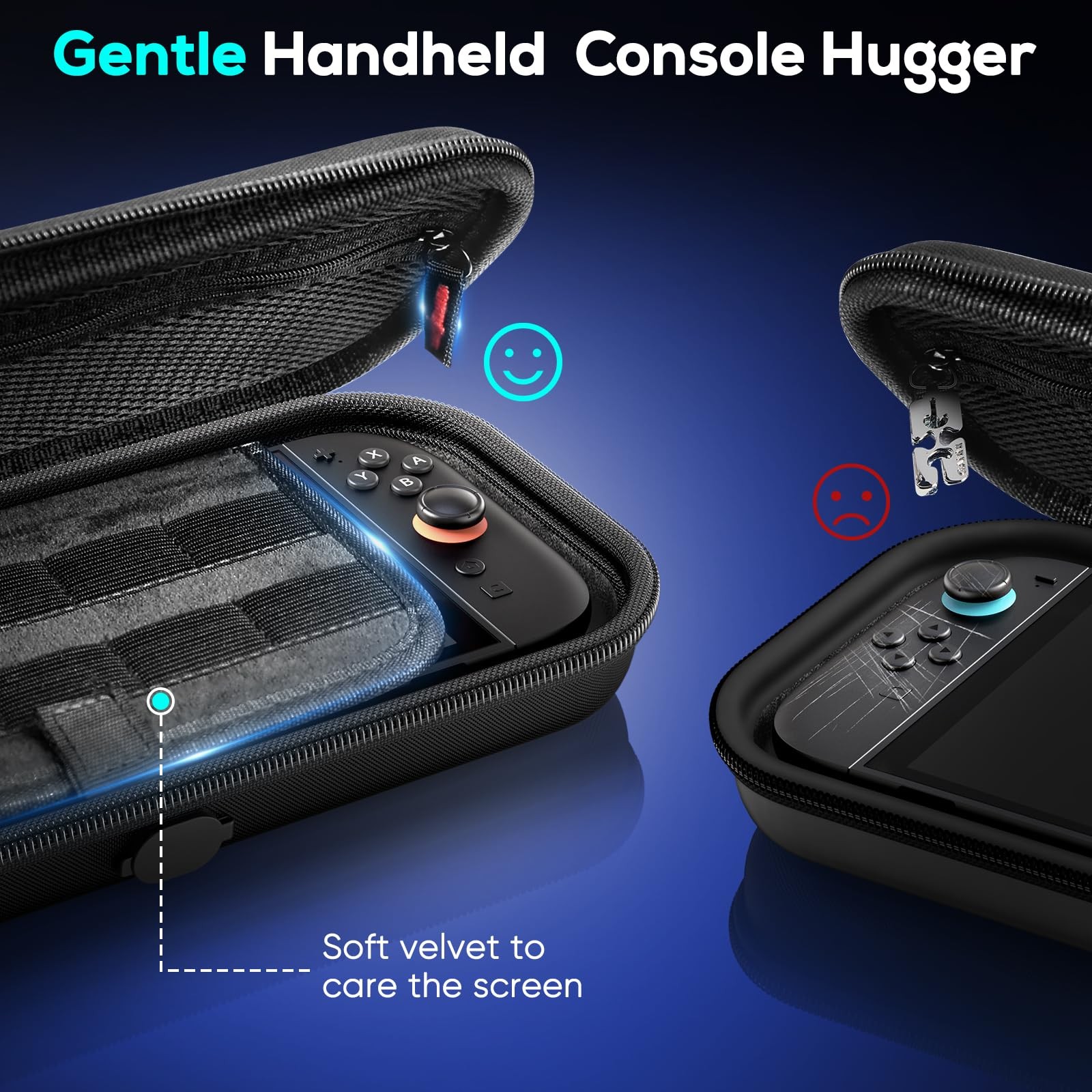 Auarte [Charge Inside] Switch 2 Carrying Case for Nintendo Switch 2 Console 2…