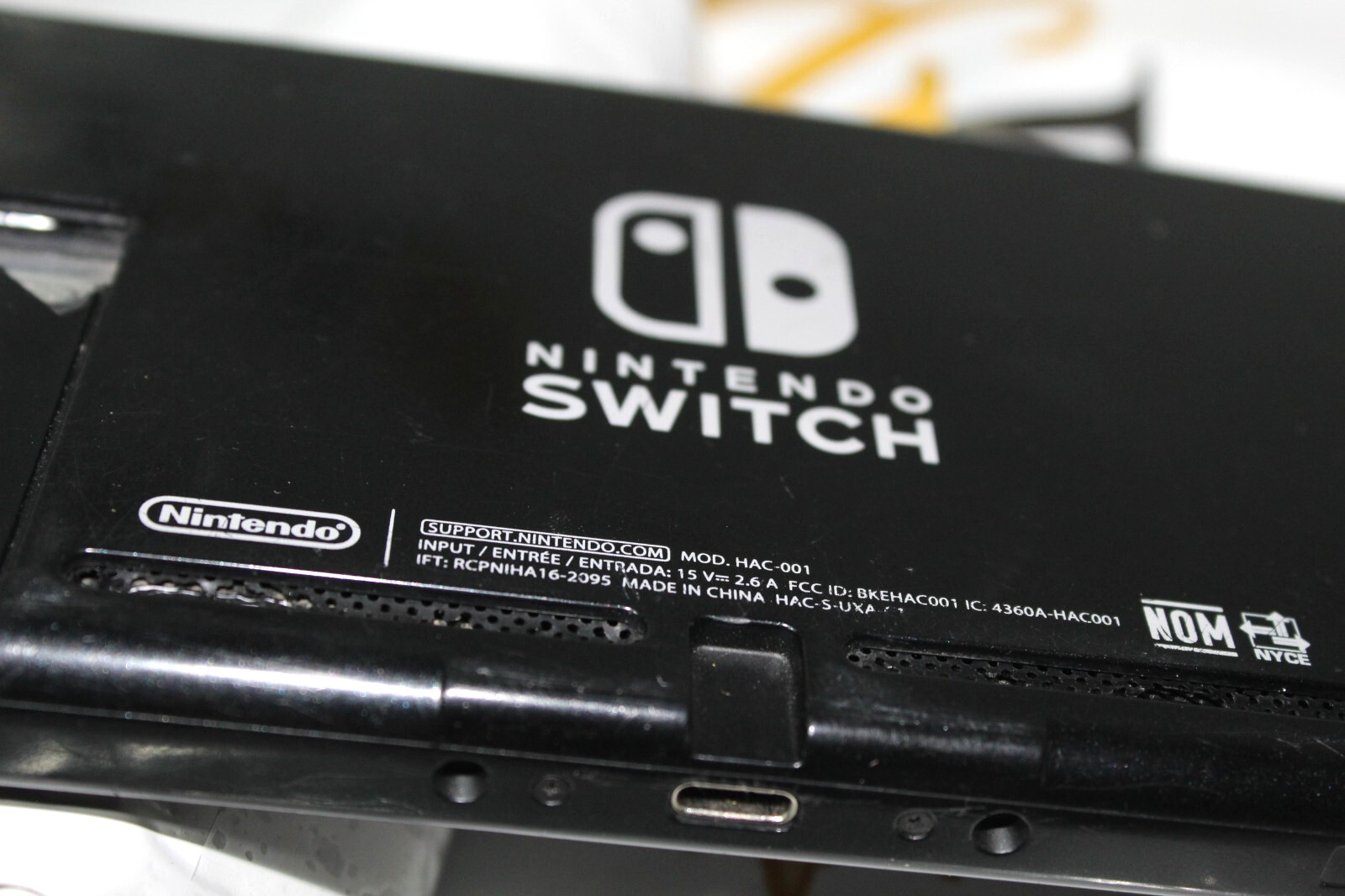 Nintendo Switch V2 HAC-001 Console Only TESTED AND WORKS