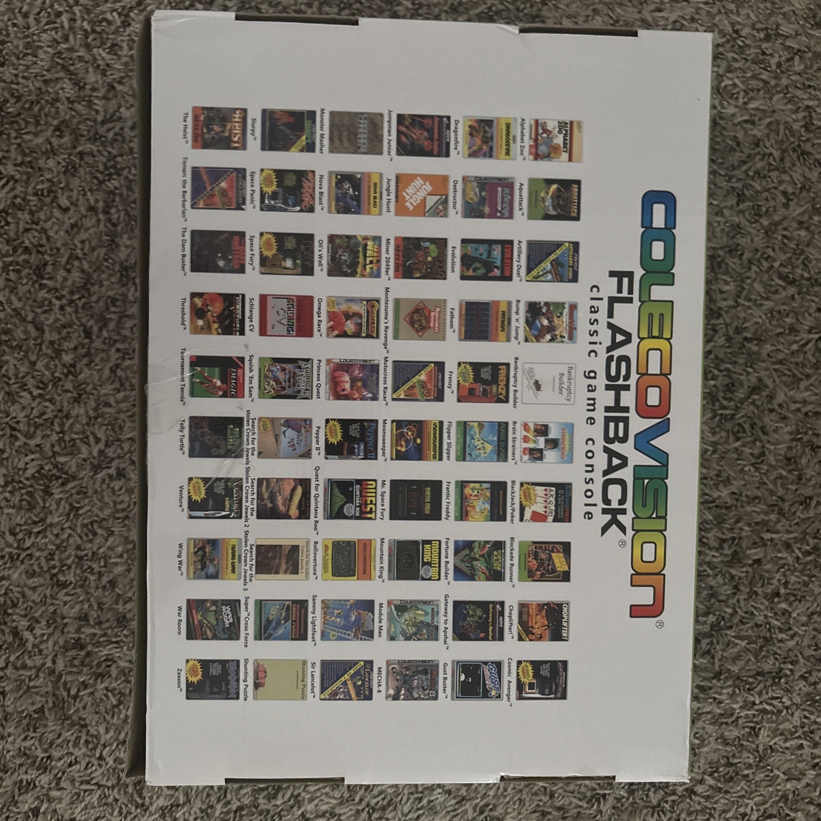 Colecovision Flashback Classic Game Console 60 Games Collector’s Edition CV450
