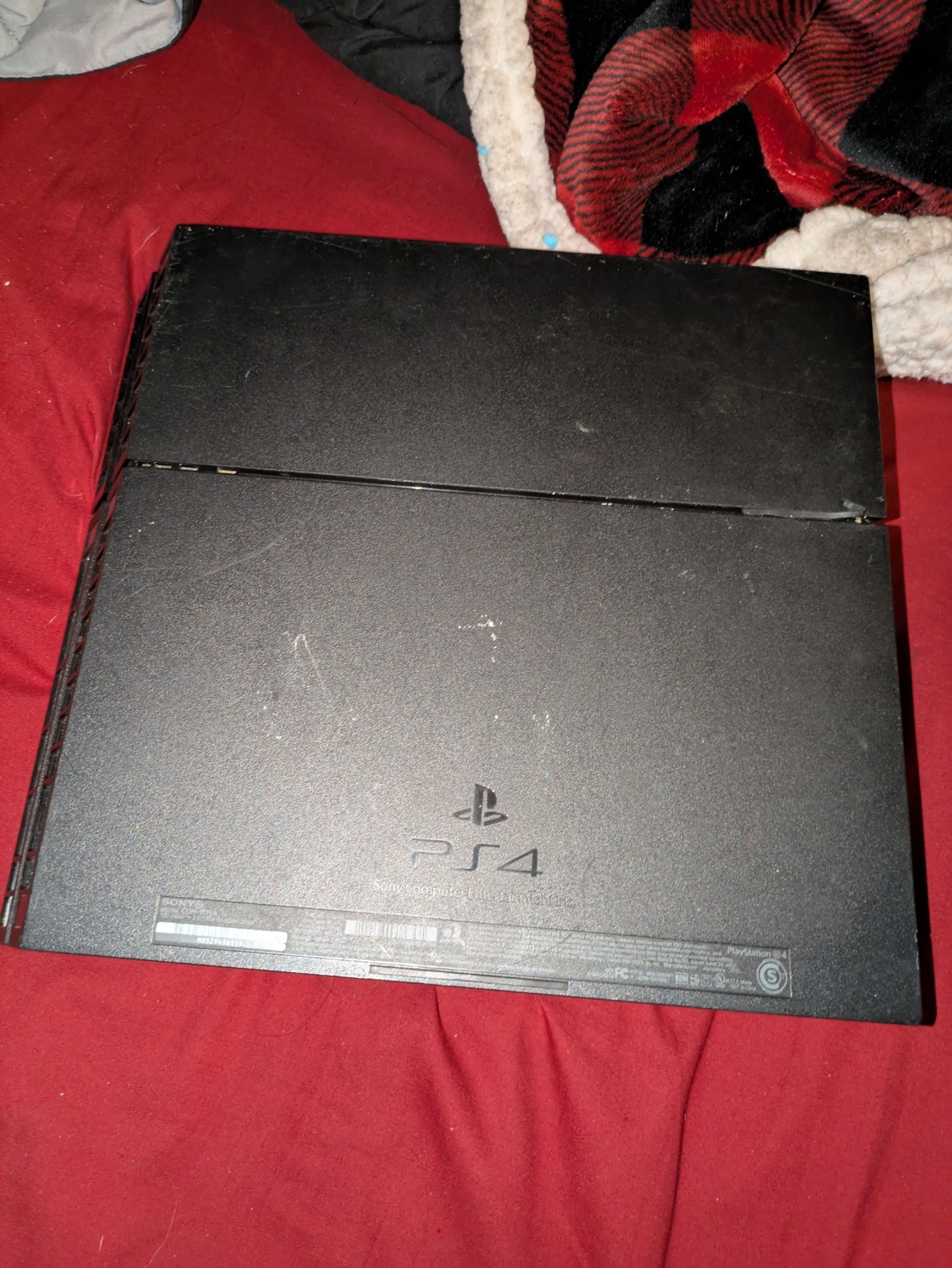 PlayStation 4, Regular, Very Used, Scratched Up A Lot, But Still Runs Perfectly