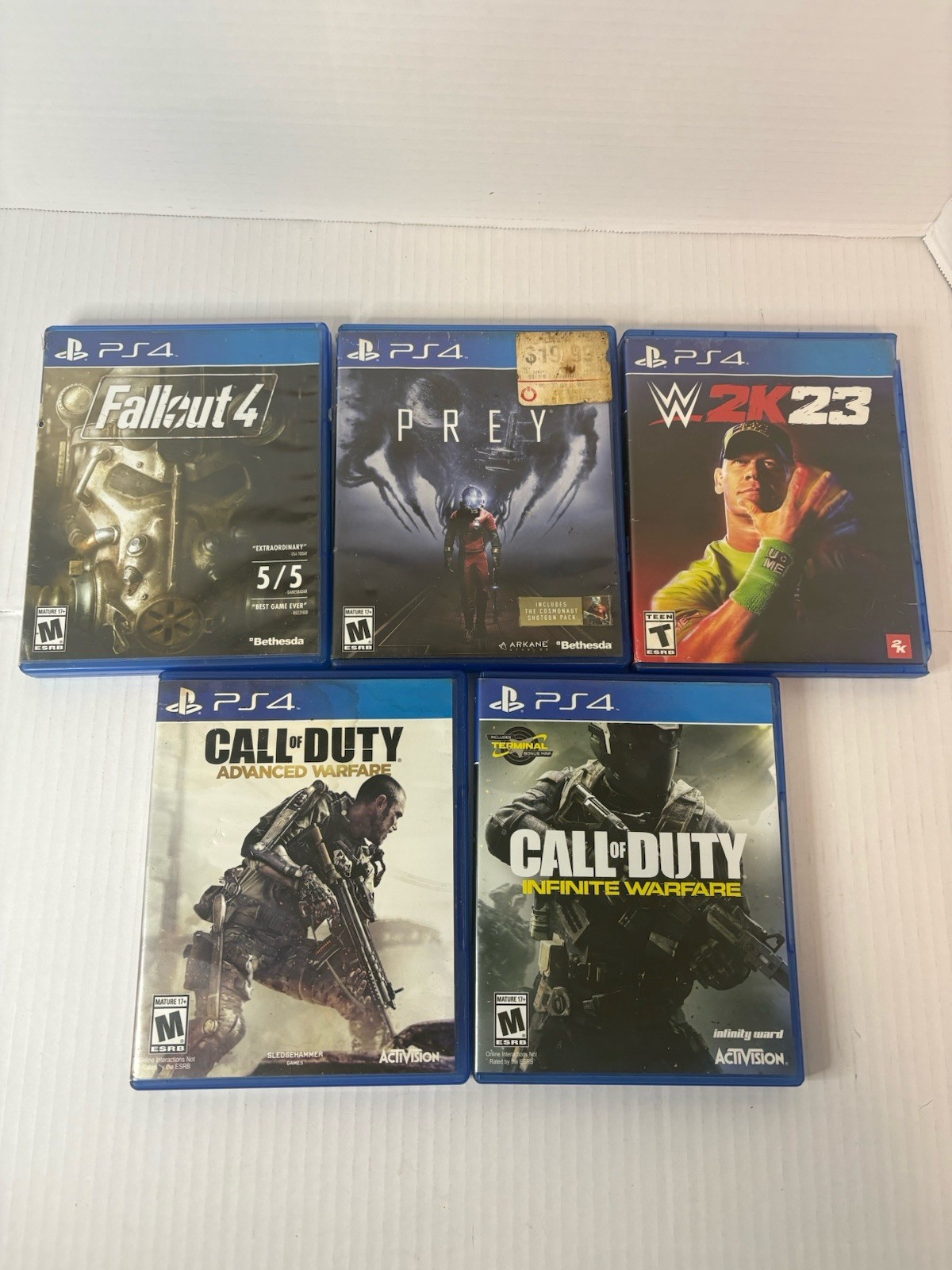 Sony PlayStation 4 Slim – 1TB Console – Black W 5 Games