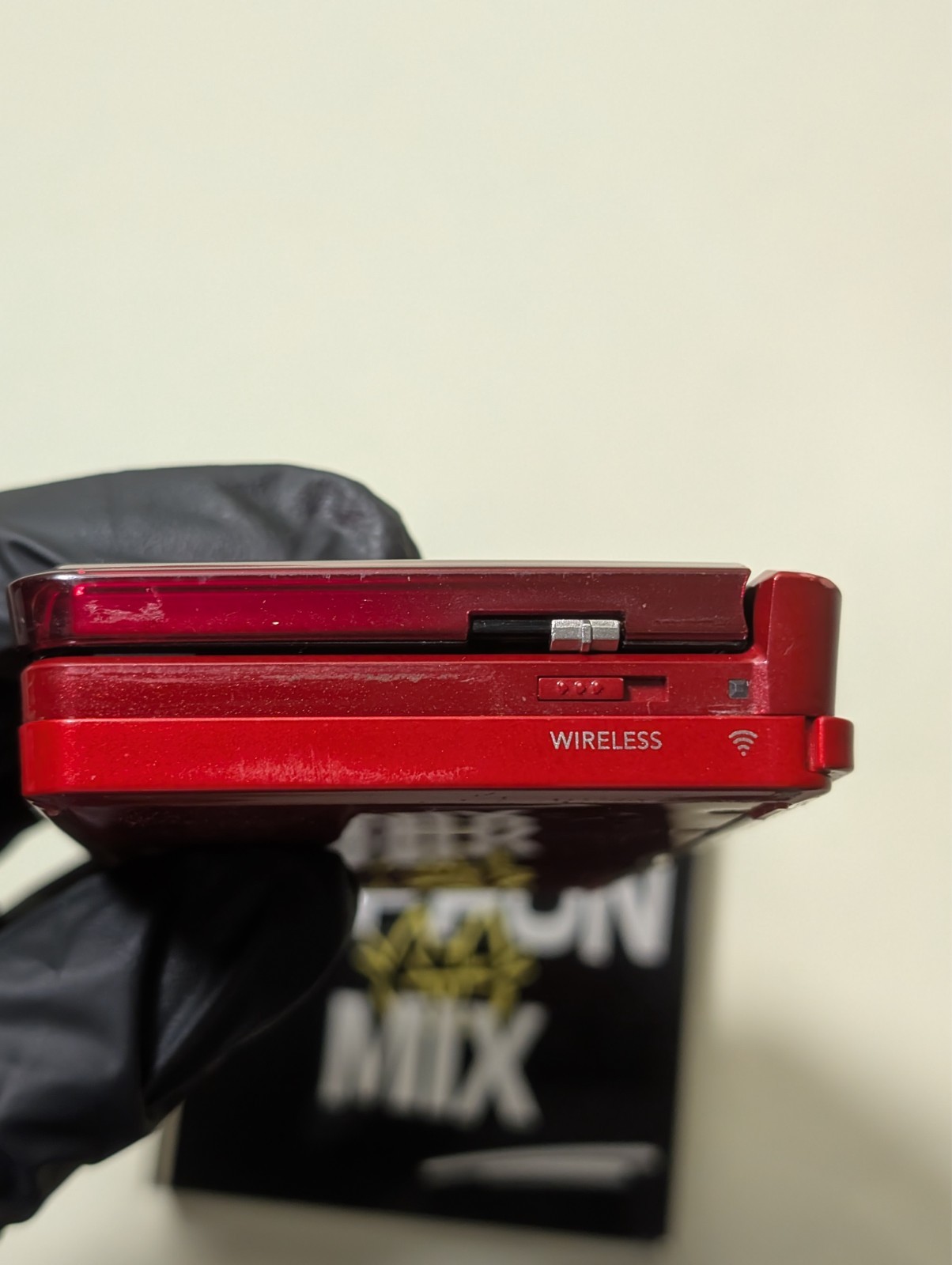 Nintendo 3DS Console Japan Ver Flare Red For Parts As-Is JUNK NTSC-J Region-Lock