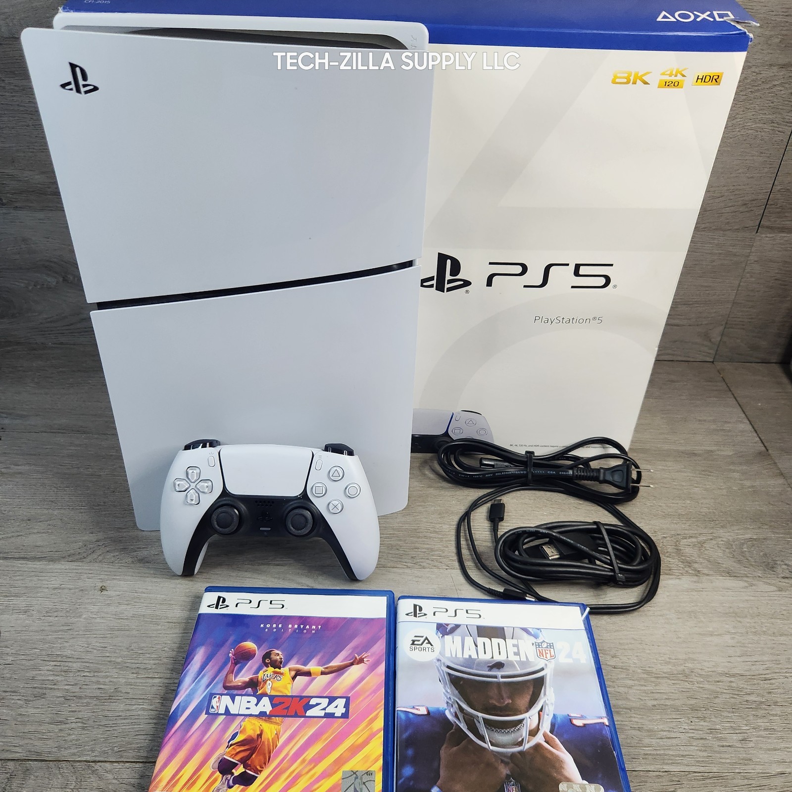 Sony PlayStation 5 Slim Disc Blu ray LOW FIRMWARE 12.70 White CFI-2015