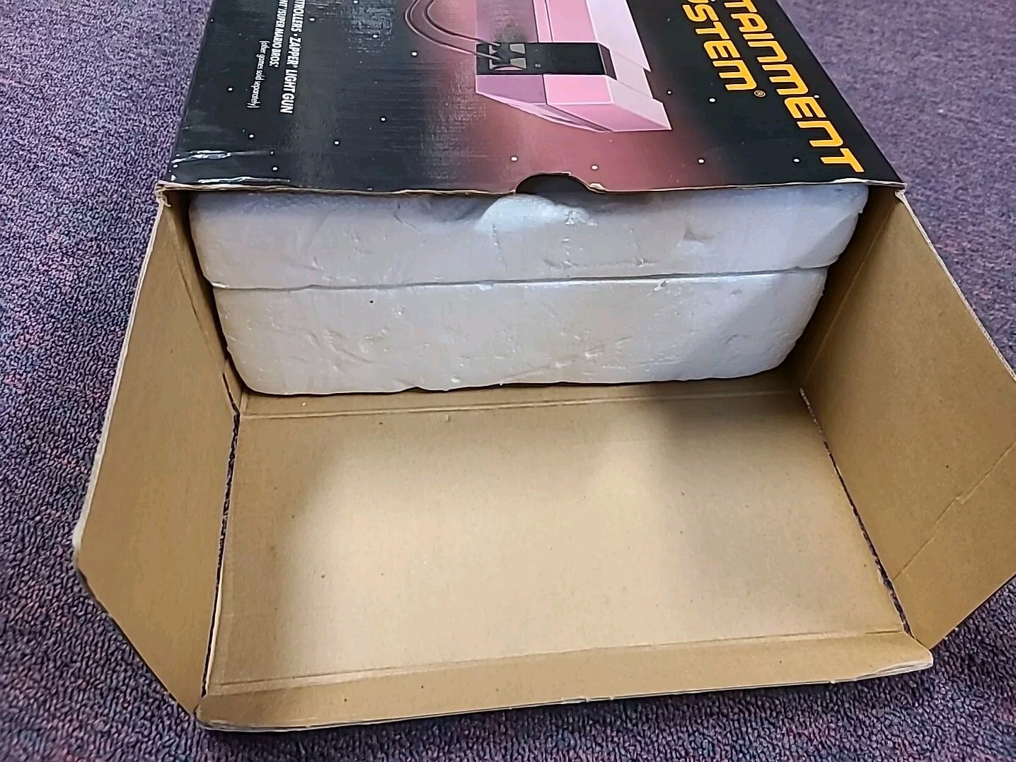 Nintendo Entertainment System NES Action Set (Complete in Box!) Tested & Works!